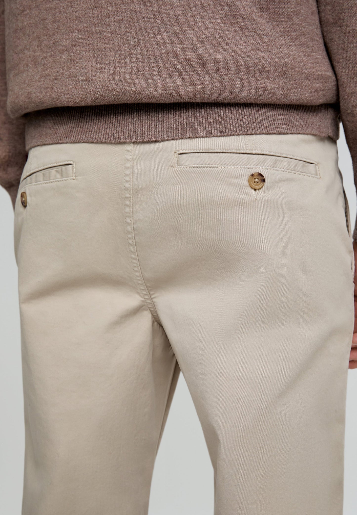 CASUAL CHINO TROUSERS