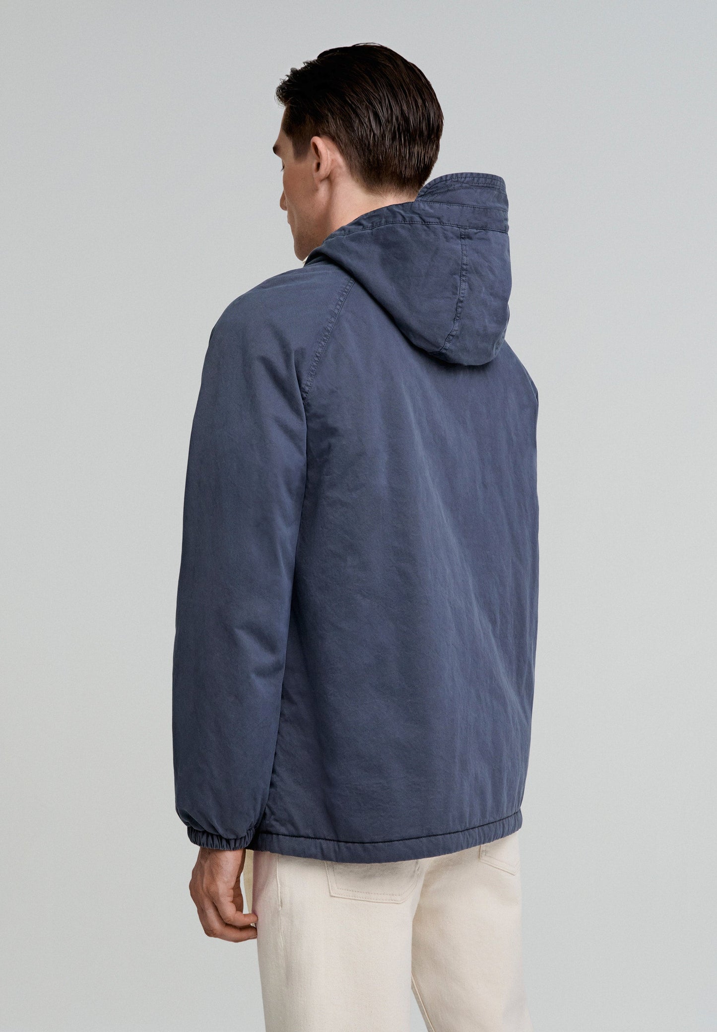 LIGHTWEIGHT JACKET WITH HOOD