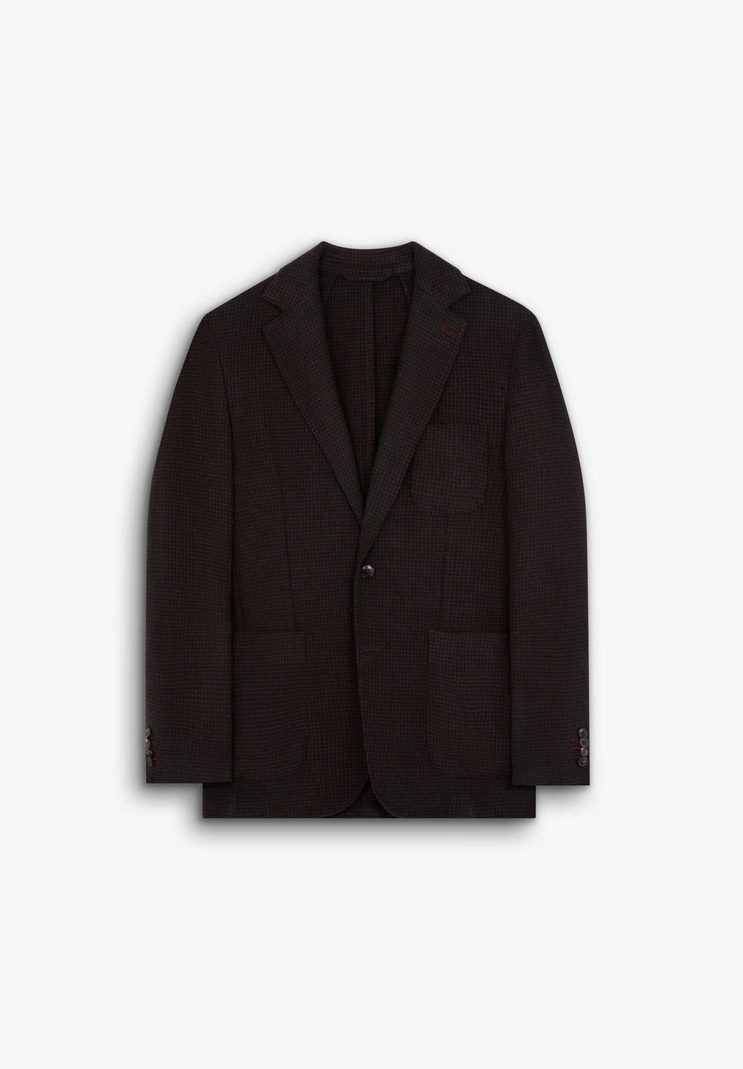 CHECK WOOL BLAZER