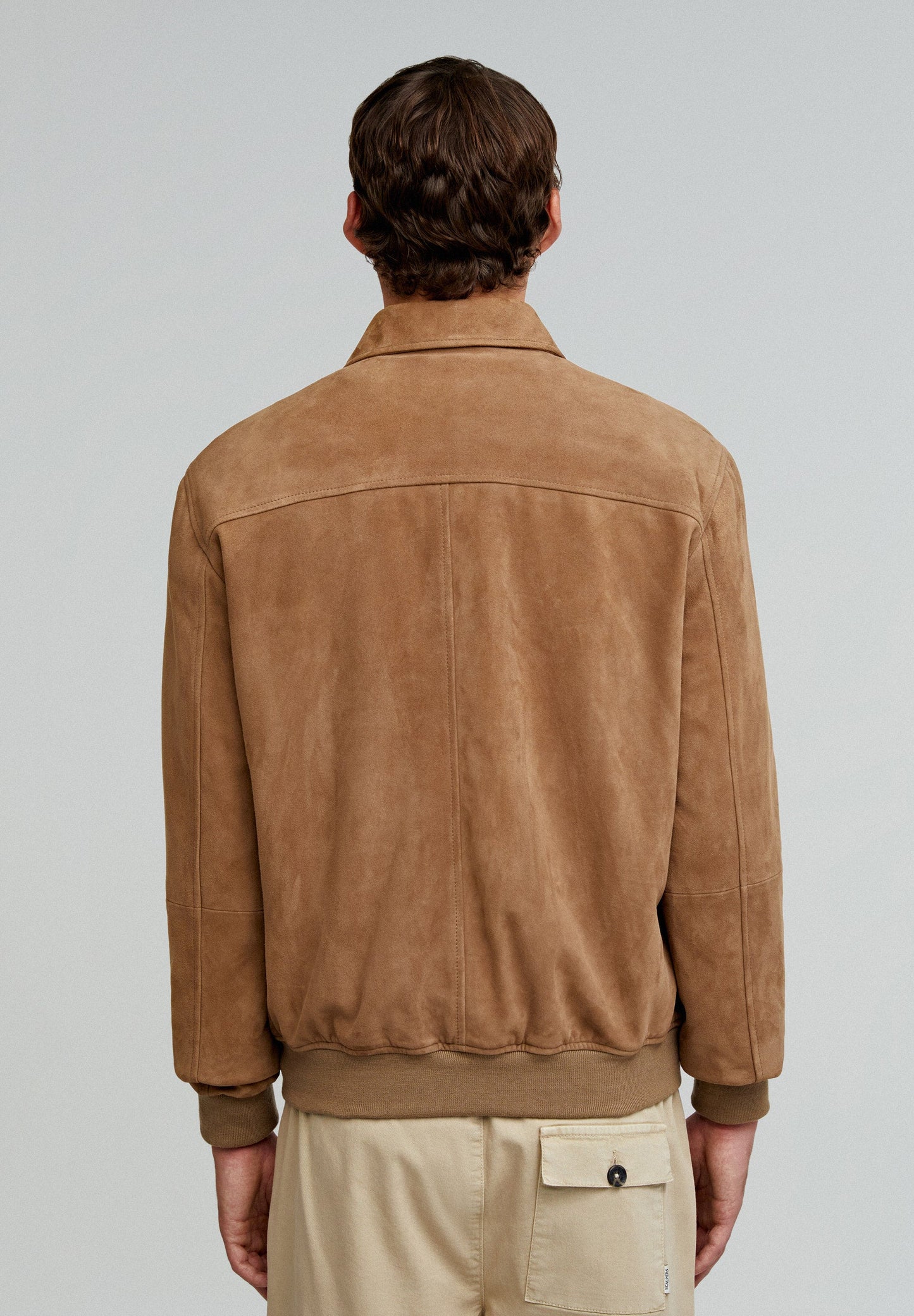 BLOUSON BOMBER EN DAIM