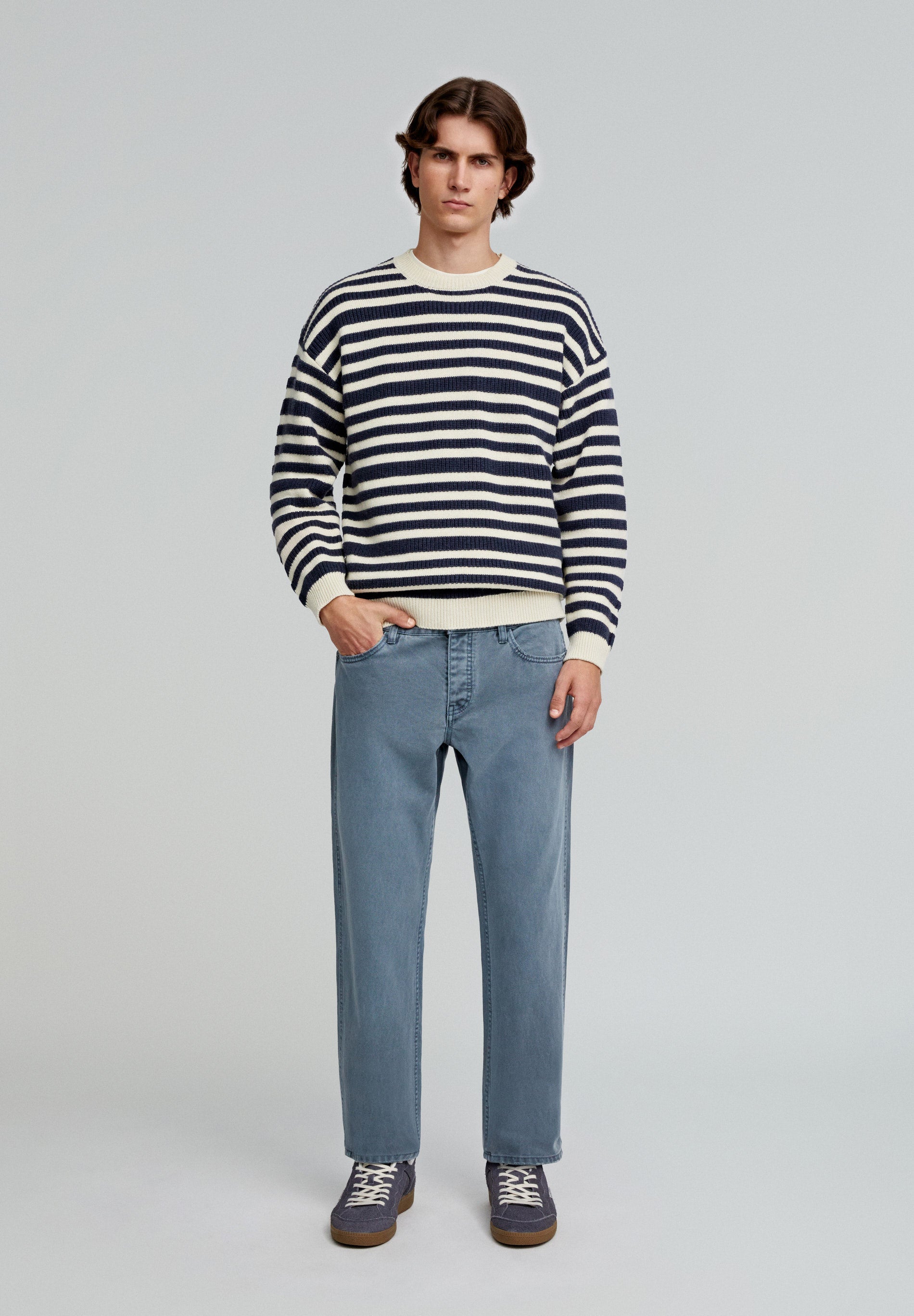 FIVE-POCKET TROUSERS