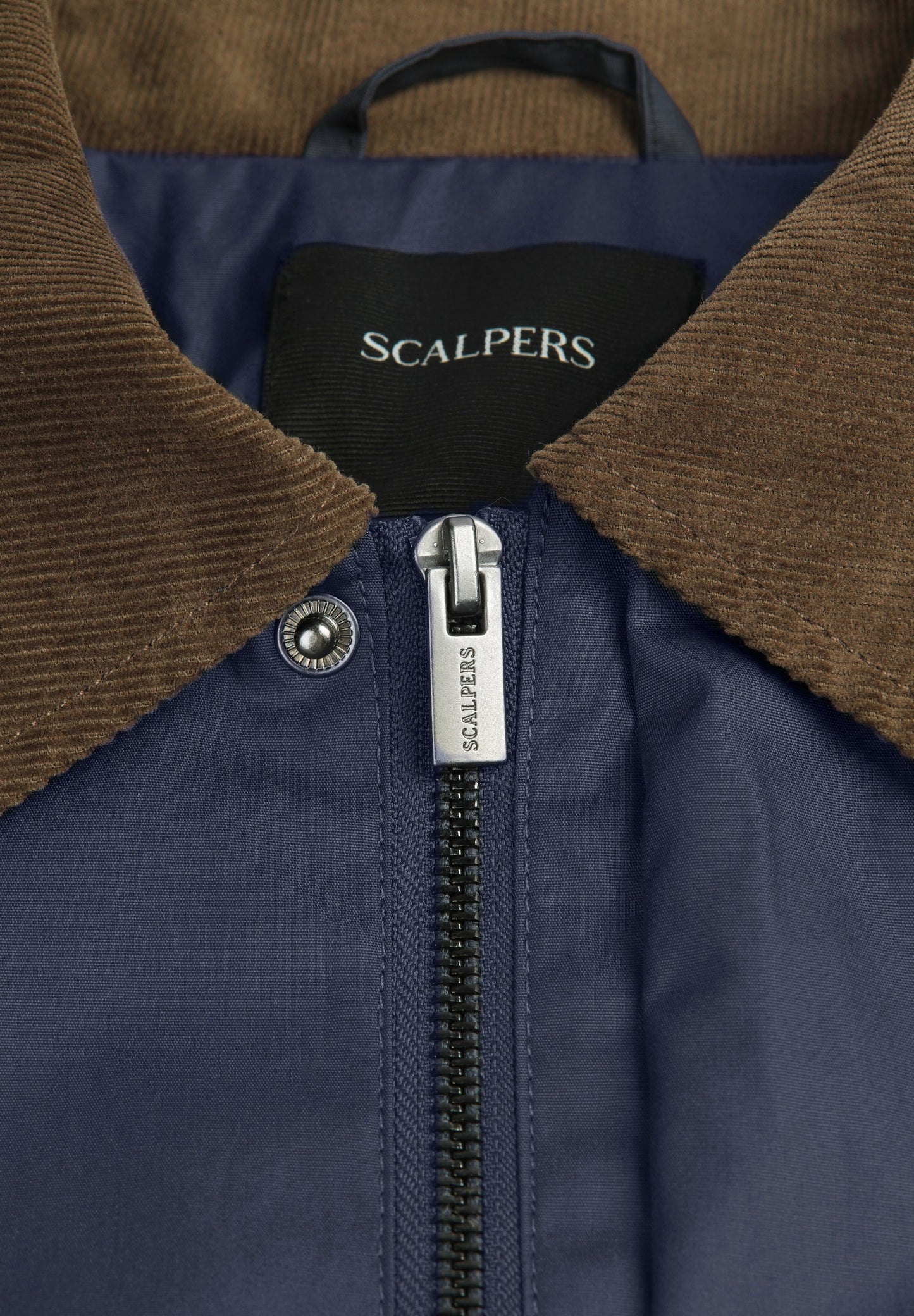 JACKET WITH CORDUROY COLLAR