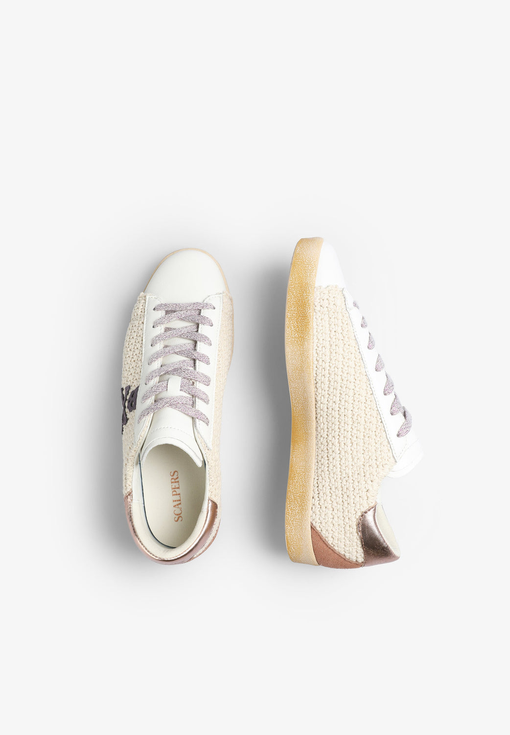 SNEAKERS BAJAS CROCHET - Scalpers