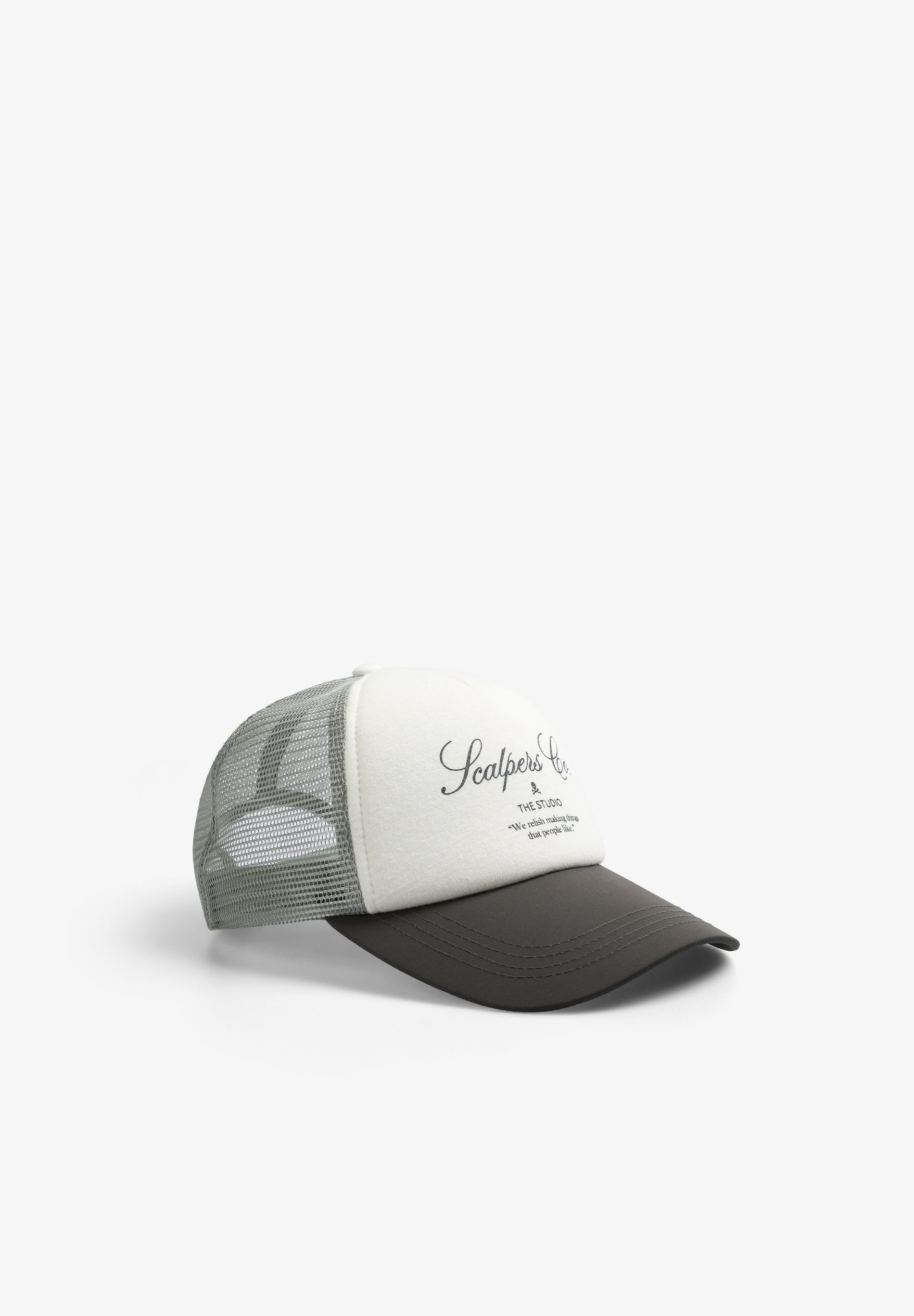 TRUCKER PRINT LOGO CAP