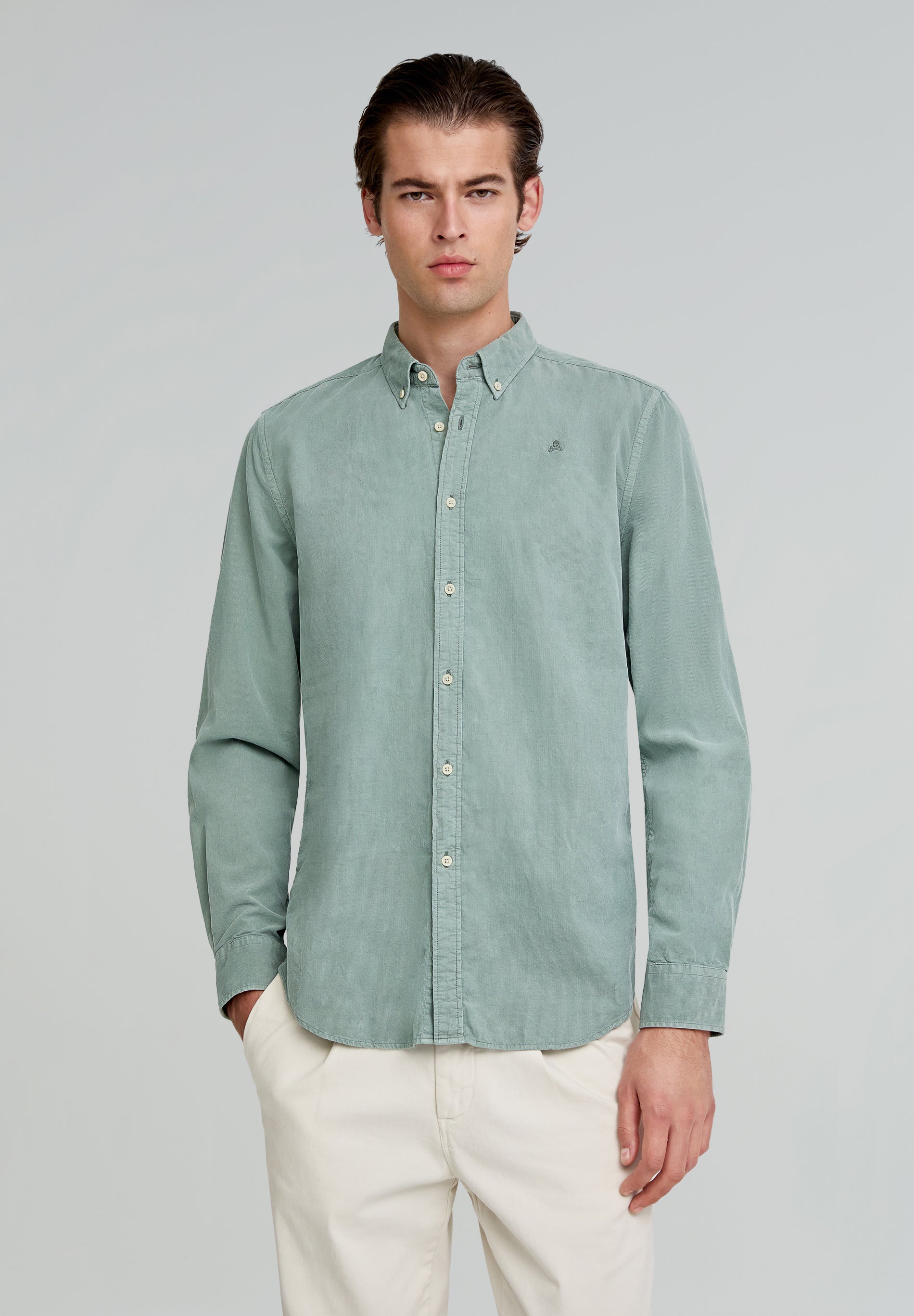 CORDUROY BD SHIRT