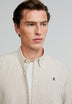 BUTTON COLLAR SKULL SHIRT