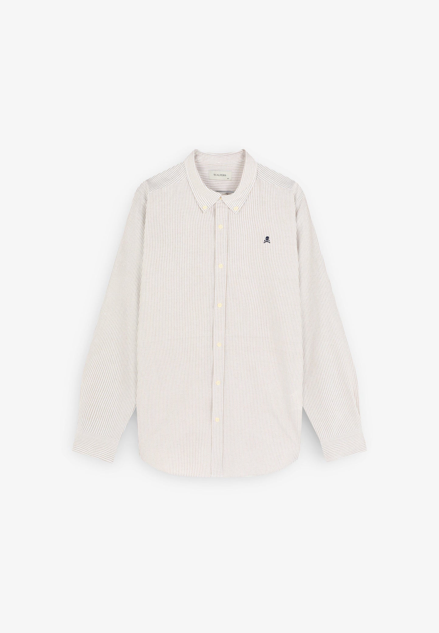 CHEMISE À COL BOUTONNÉ AVEC CRÂNE