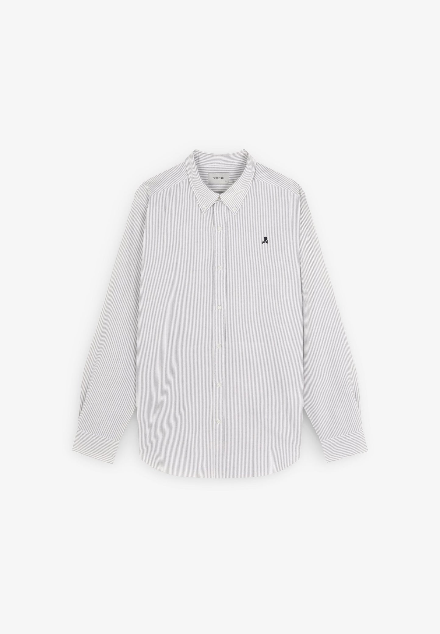 CHEMISE À COL BOUTONNÉ AVEC CRÂNE