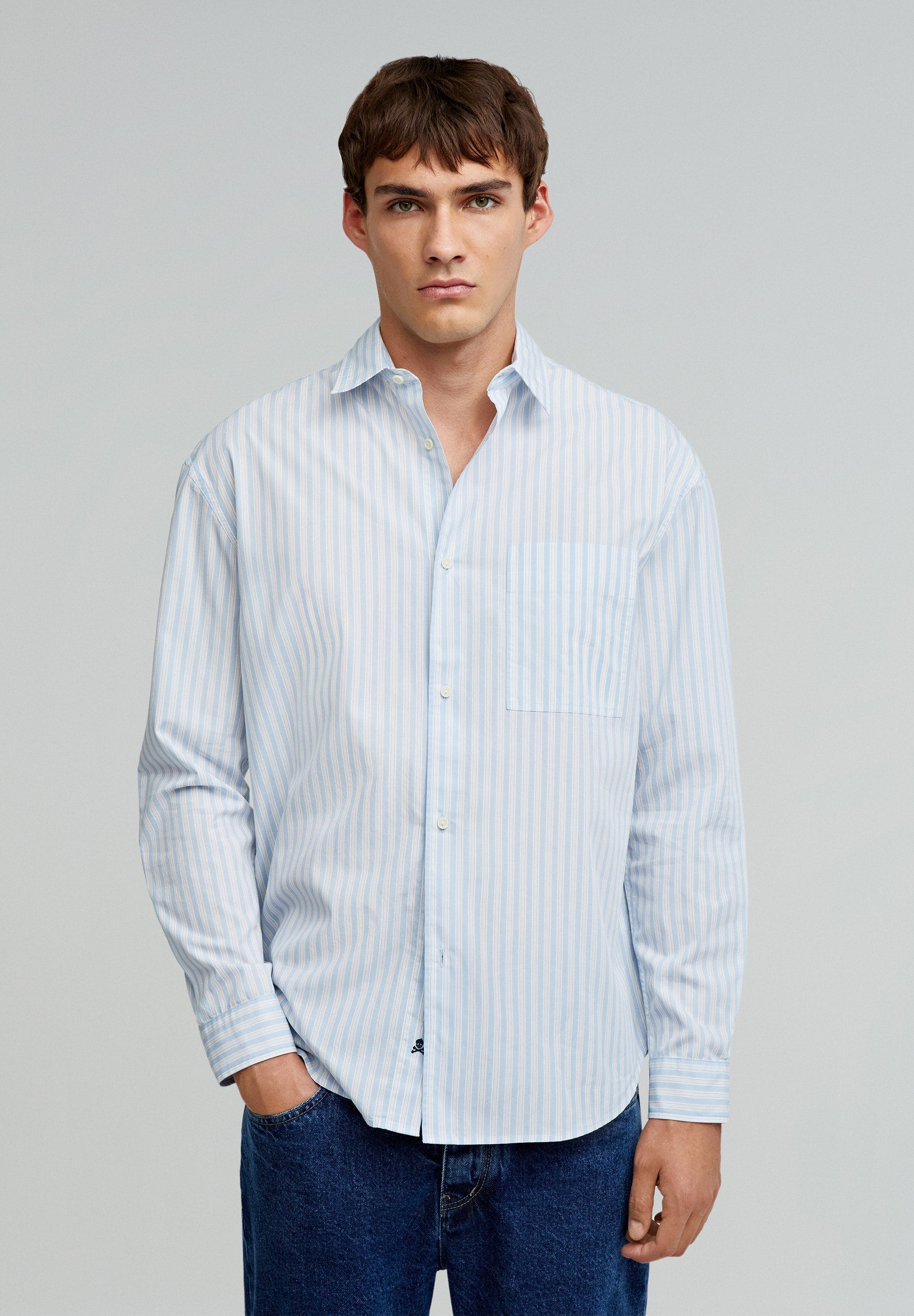 CHEMISE RAYÉE RELAXANTE