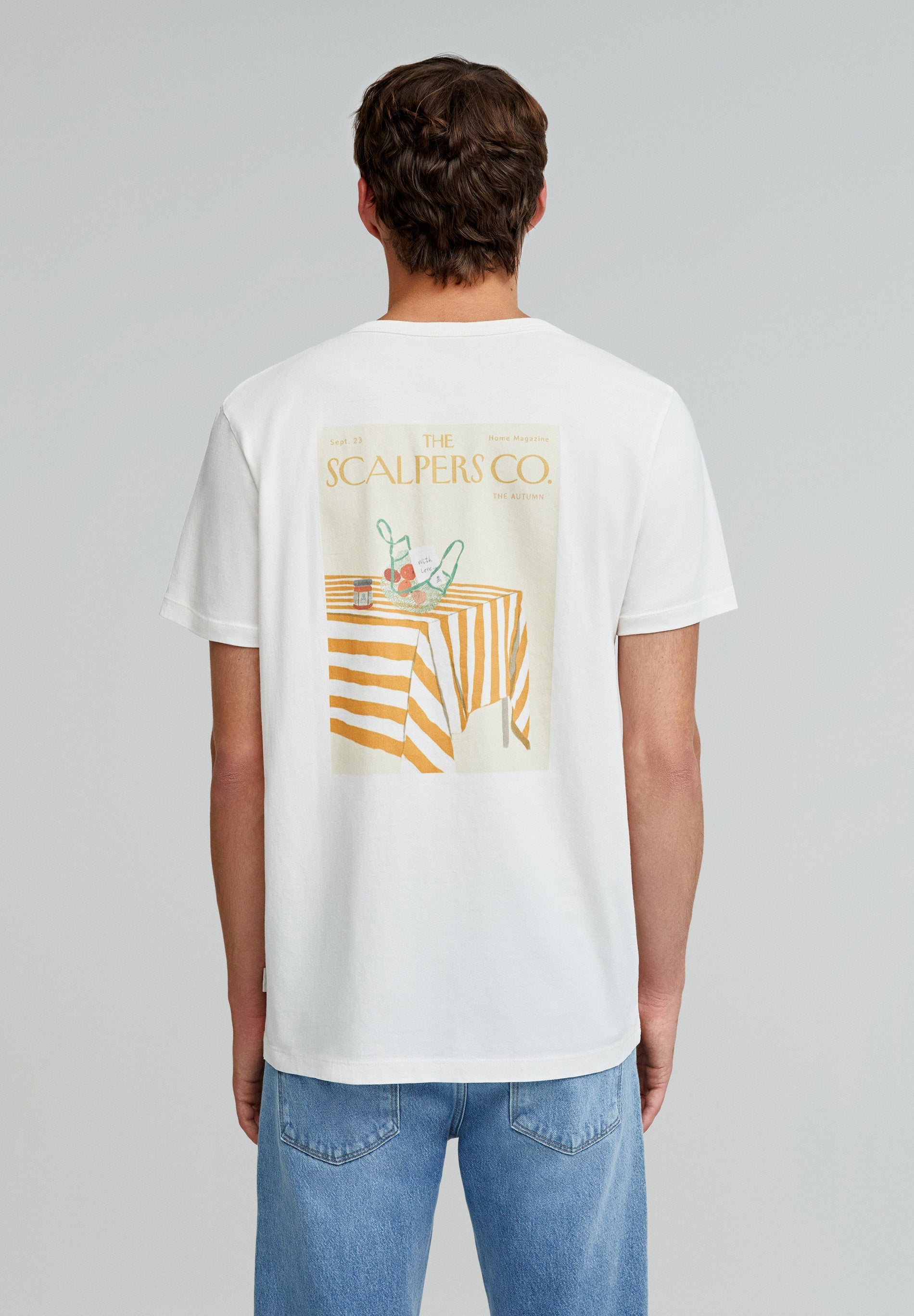 T-SHIRT WITH BACK ILLUSTRATION