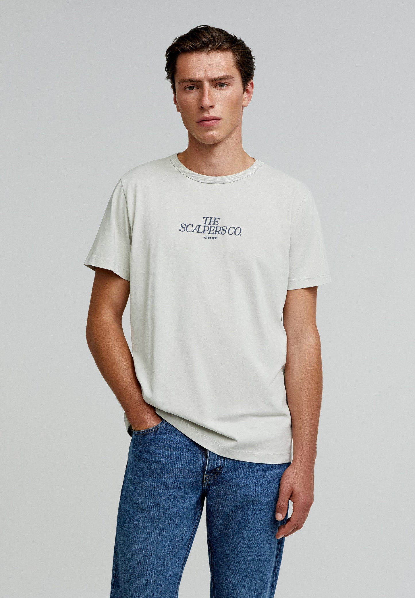 T-SHIRT WITH FRONT LOGO