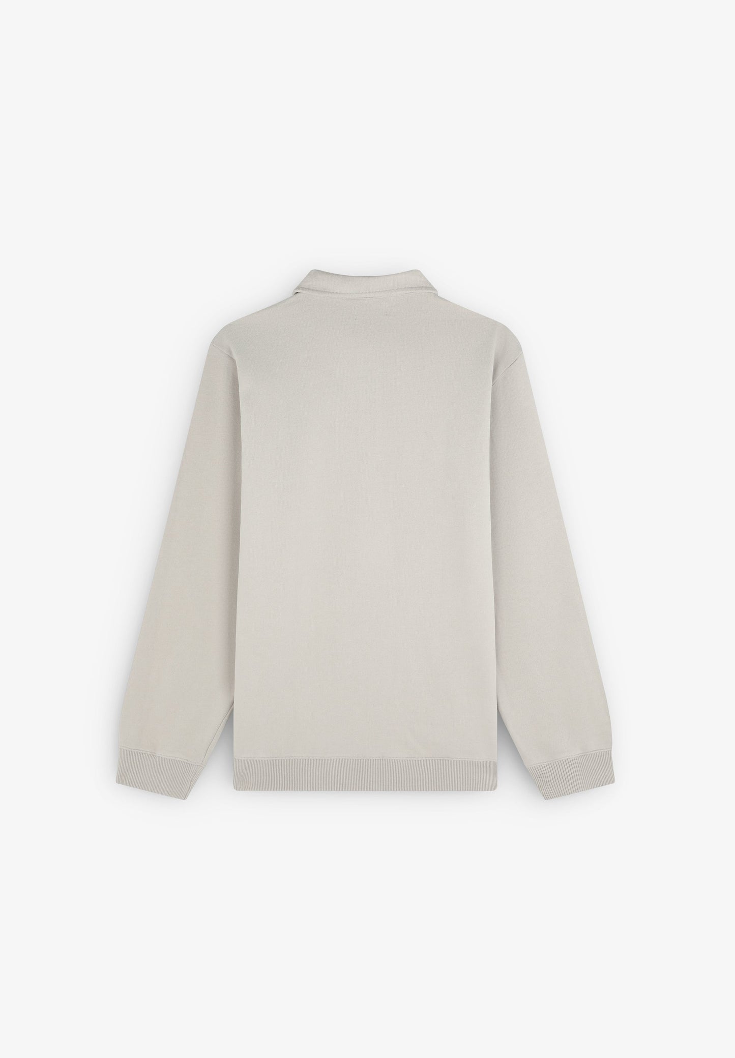 BUTTON NECK SWEATSHIRT