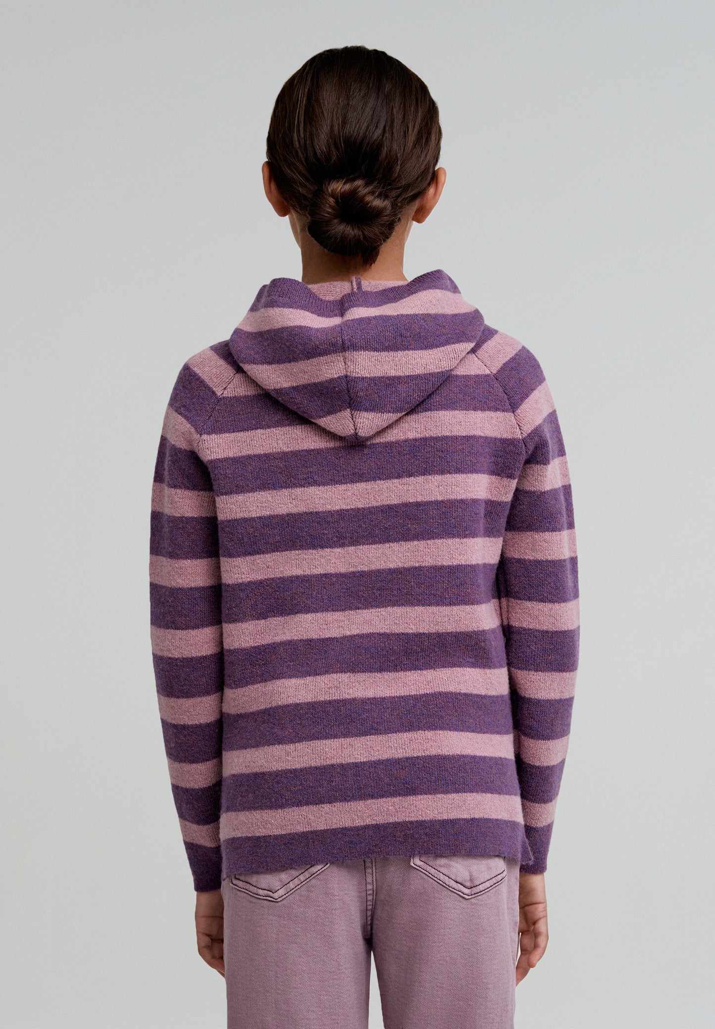 STRIPES HOODIE TRICOT GIRLS