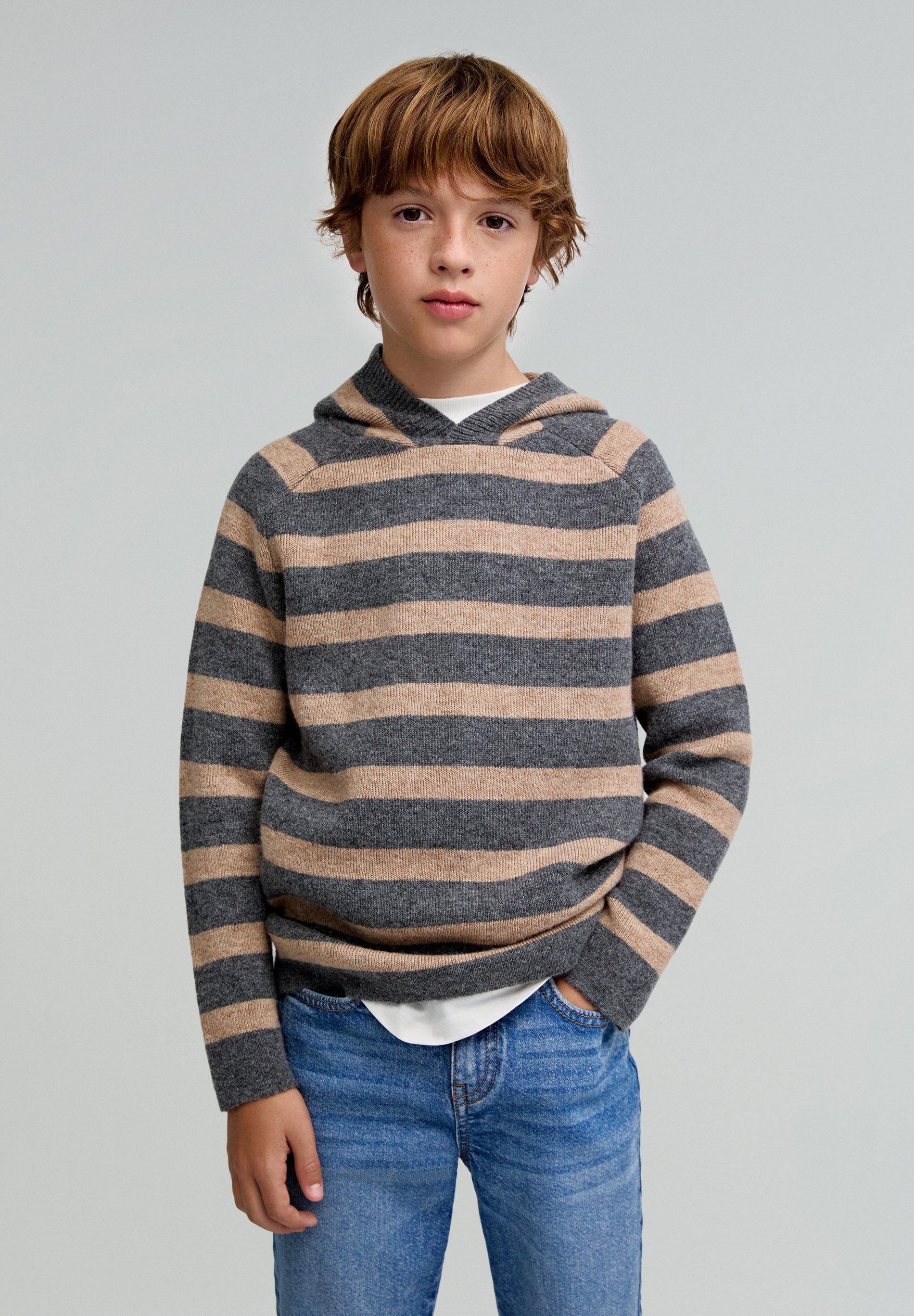 STRIPES HOODIE TRICOT KIDS