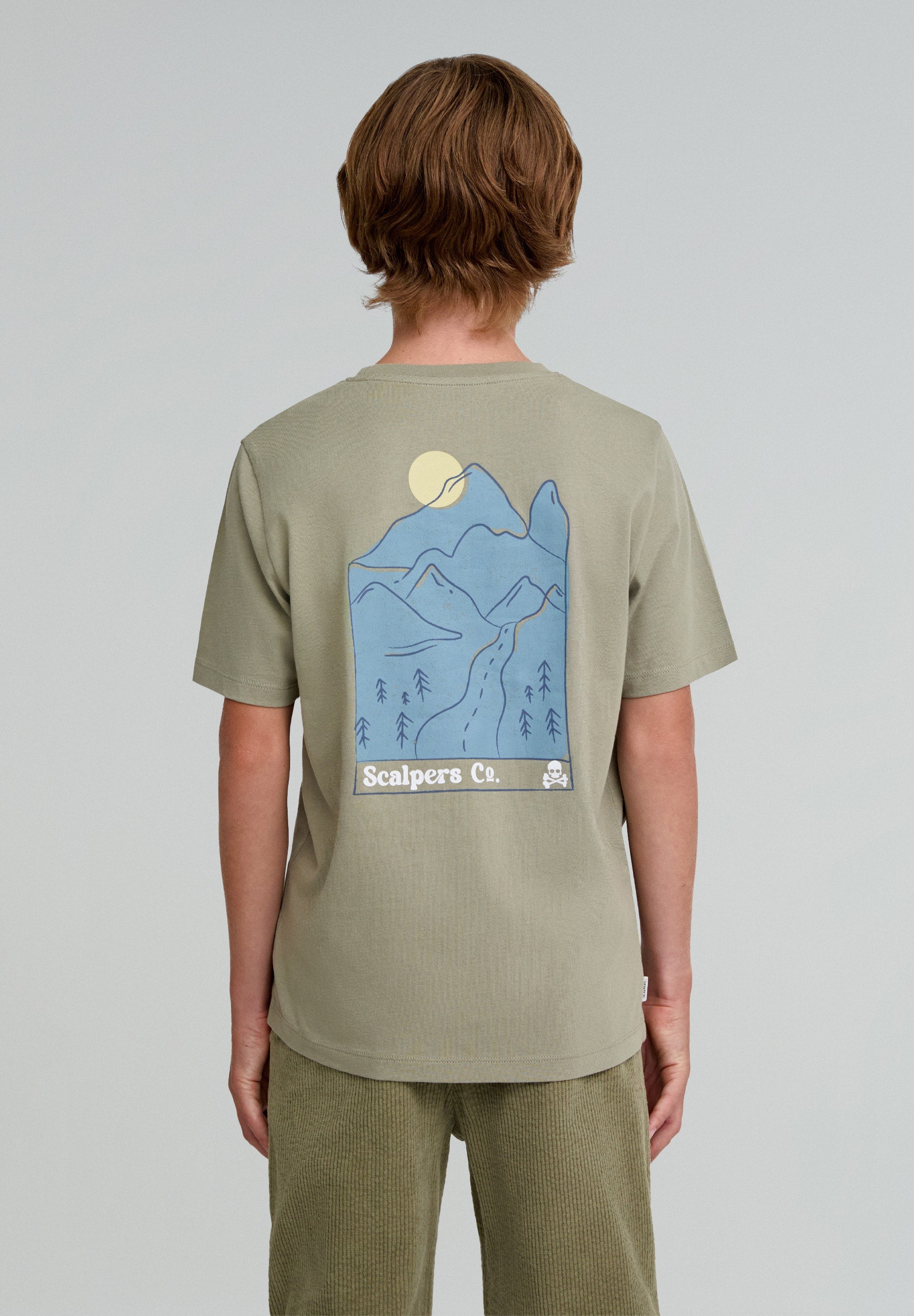 T-SHIRT DE POCHE DE MONTAGNE POUR ENFANTS