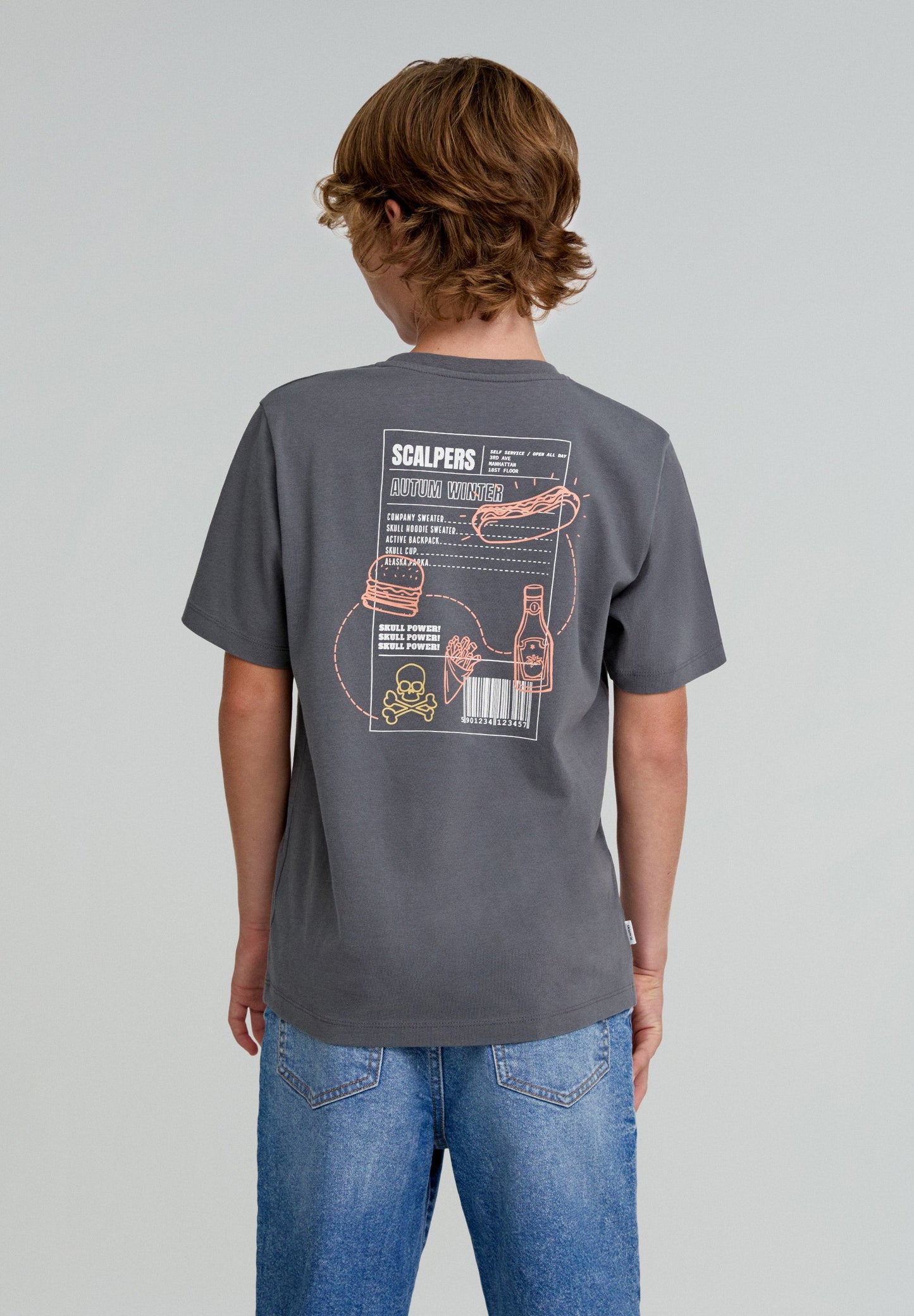 T-SHIRT WITH BACK PRINT