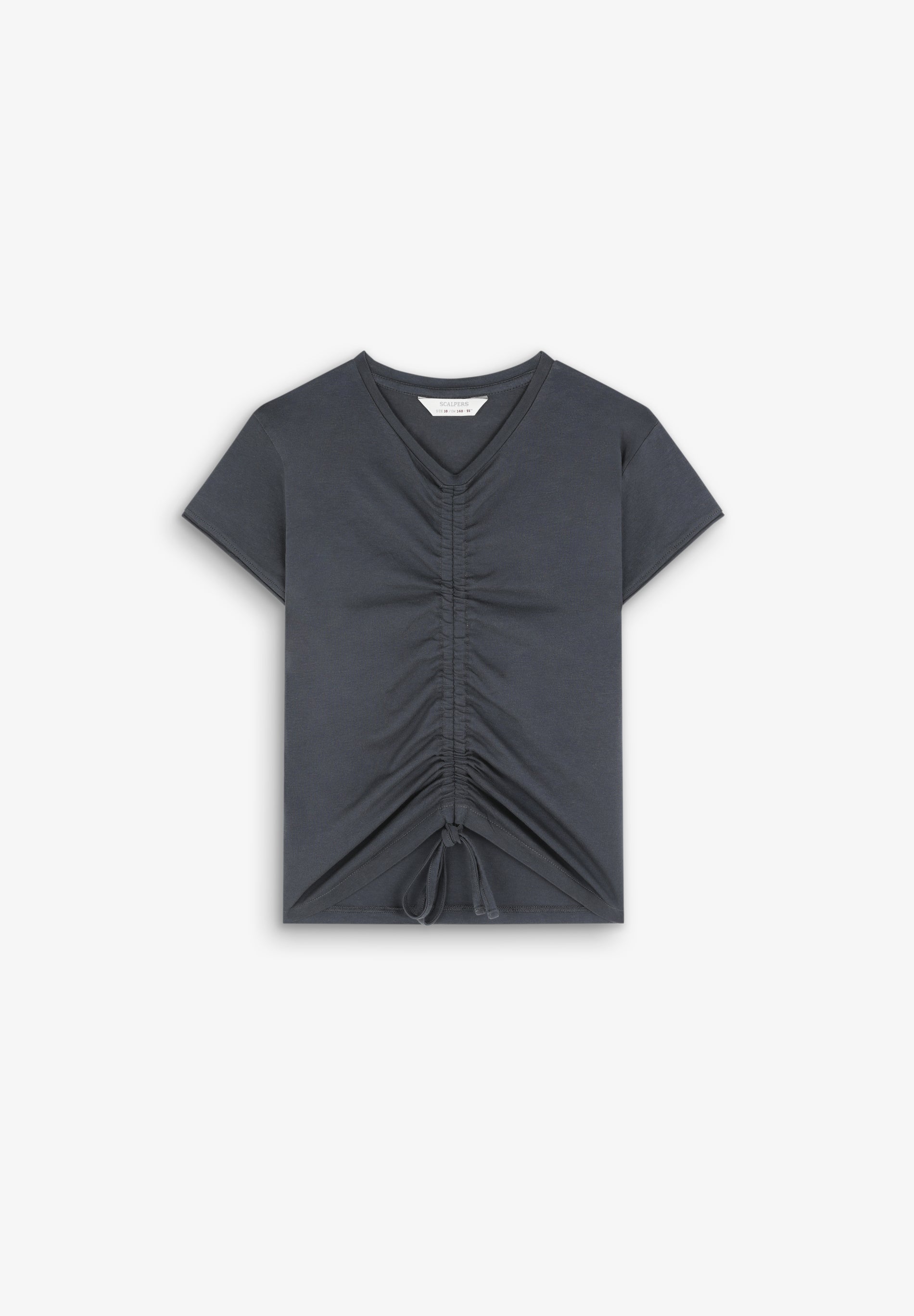 RUCHED T-SHIRT