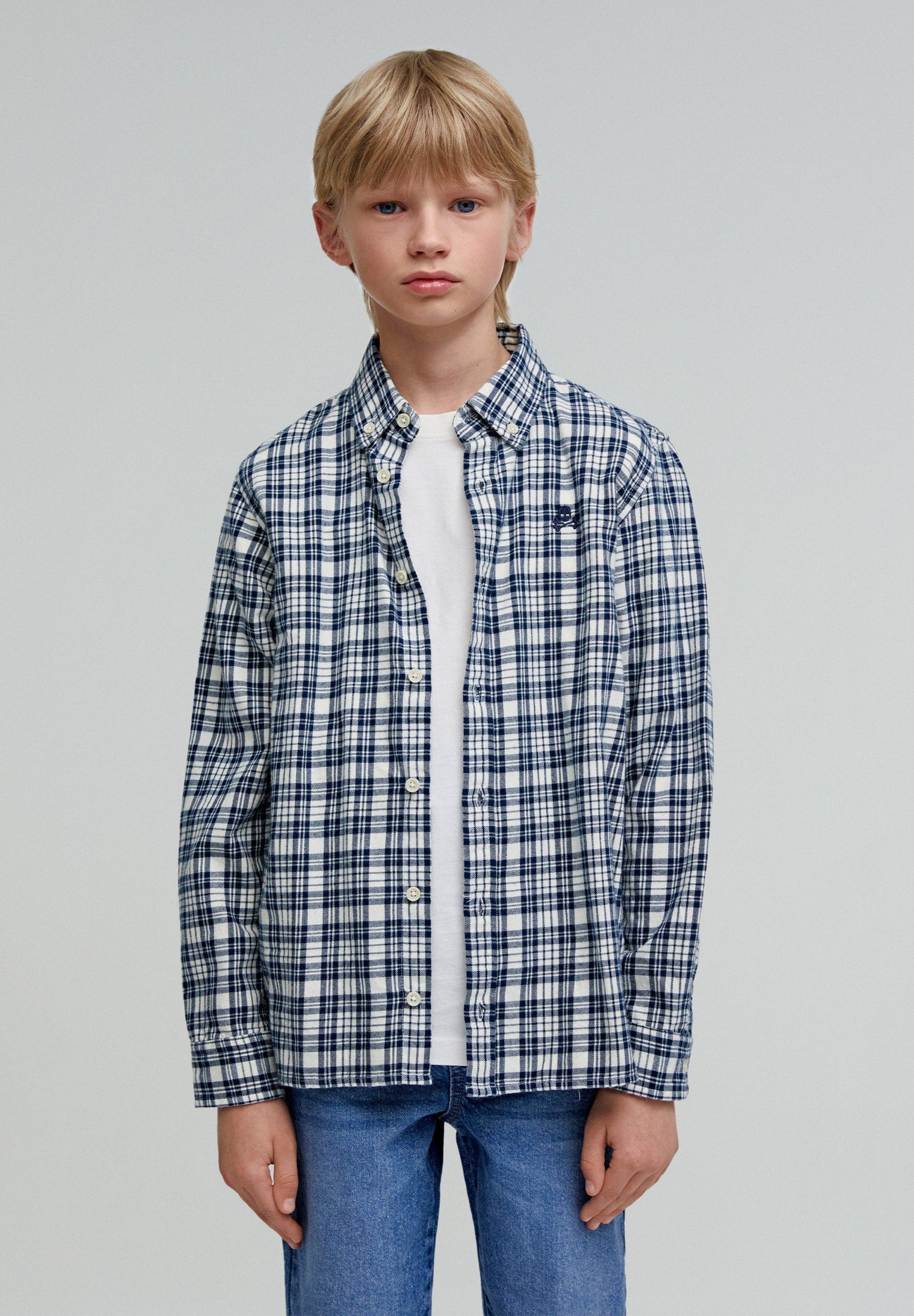 CHECKED FLANNEL SHIRT