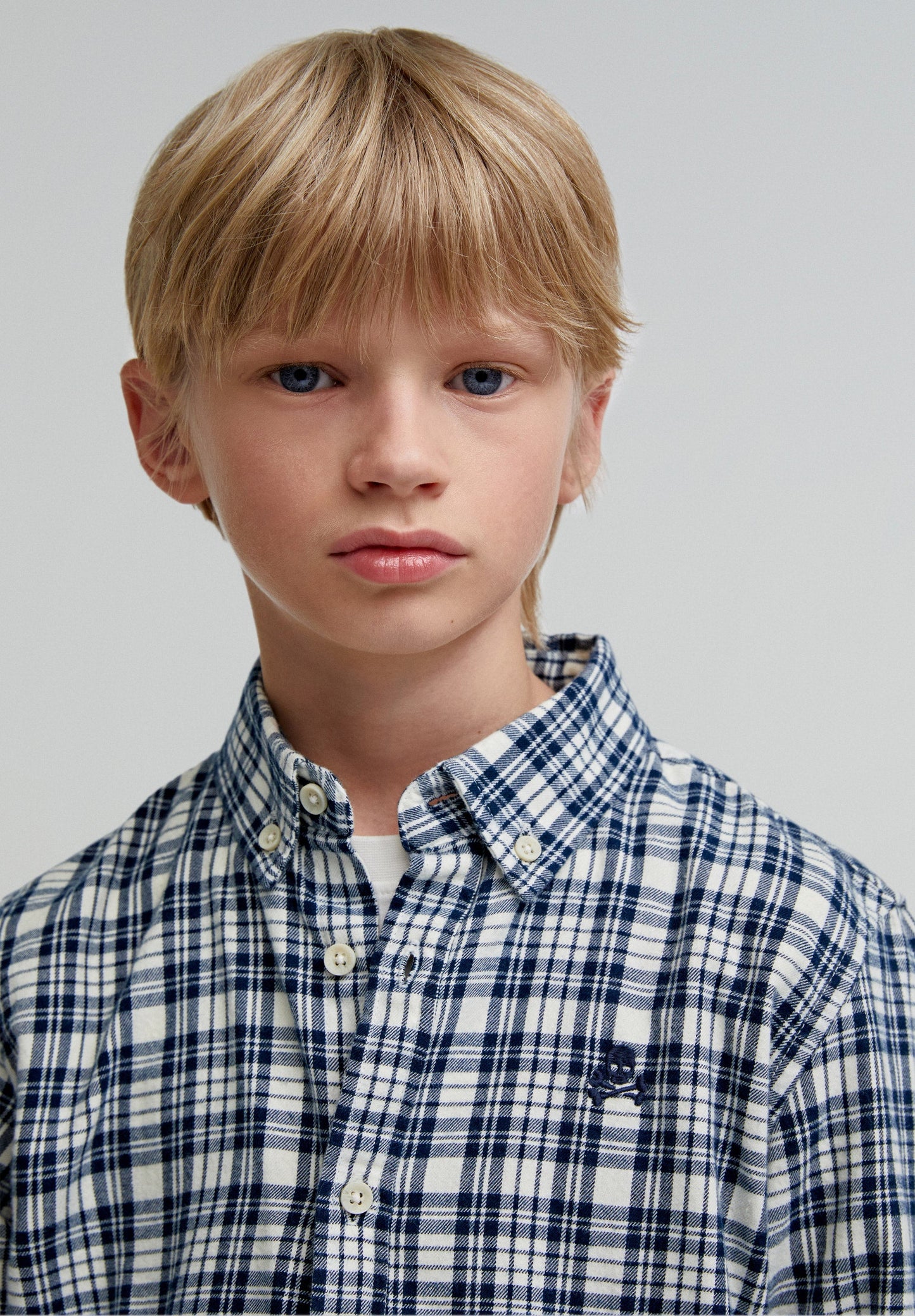 BD TARTAN SHIRT KIDS