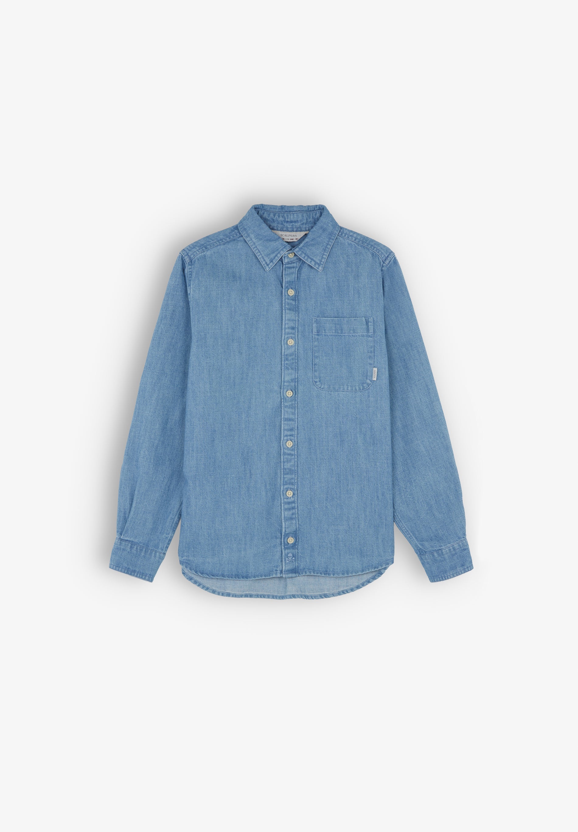 CHEMISE À POCHE EN JEAN VINTAGE ENFANTS