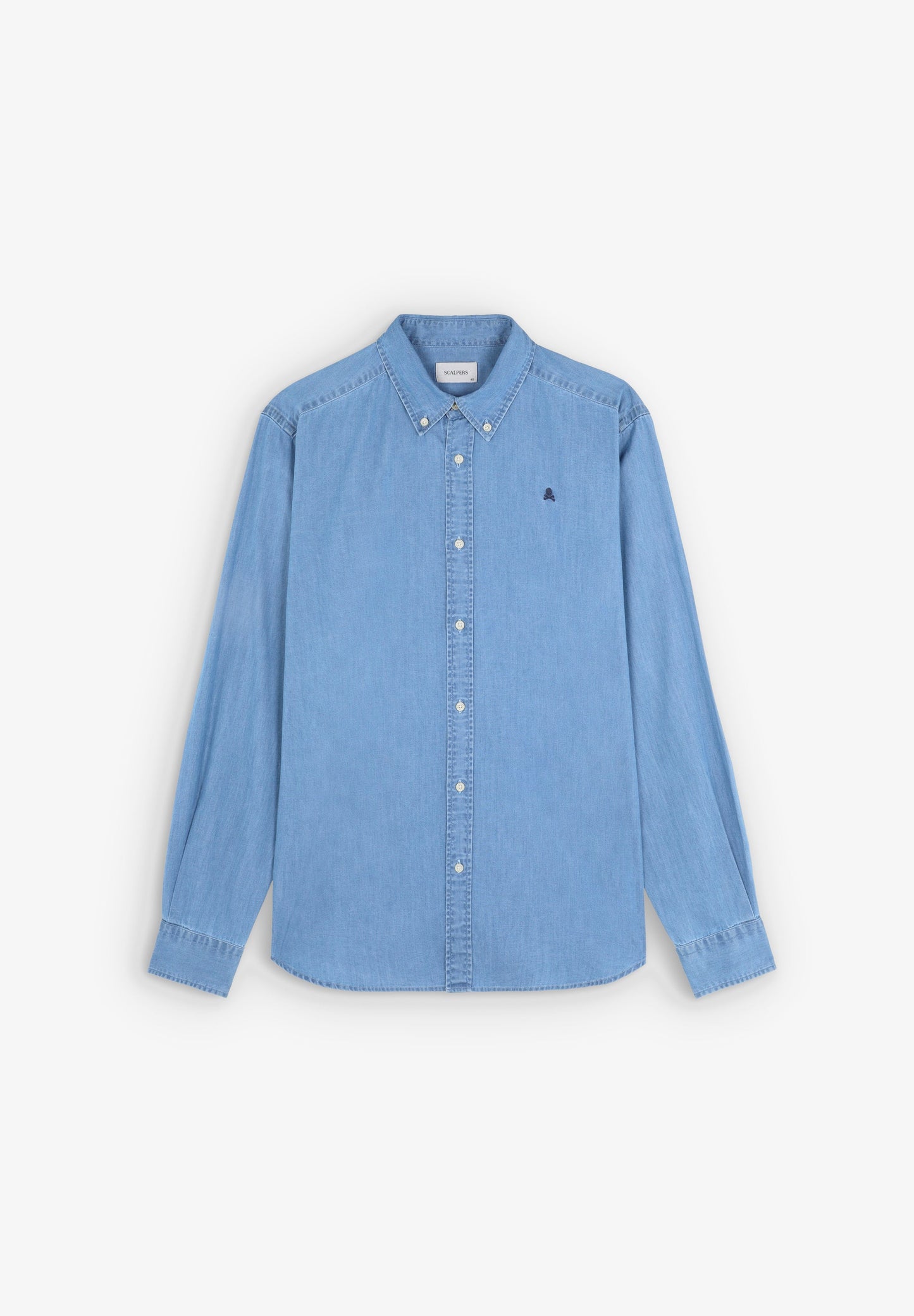 DENIM SHIRT WITH BUTTONS