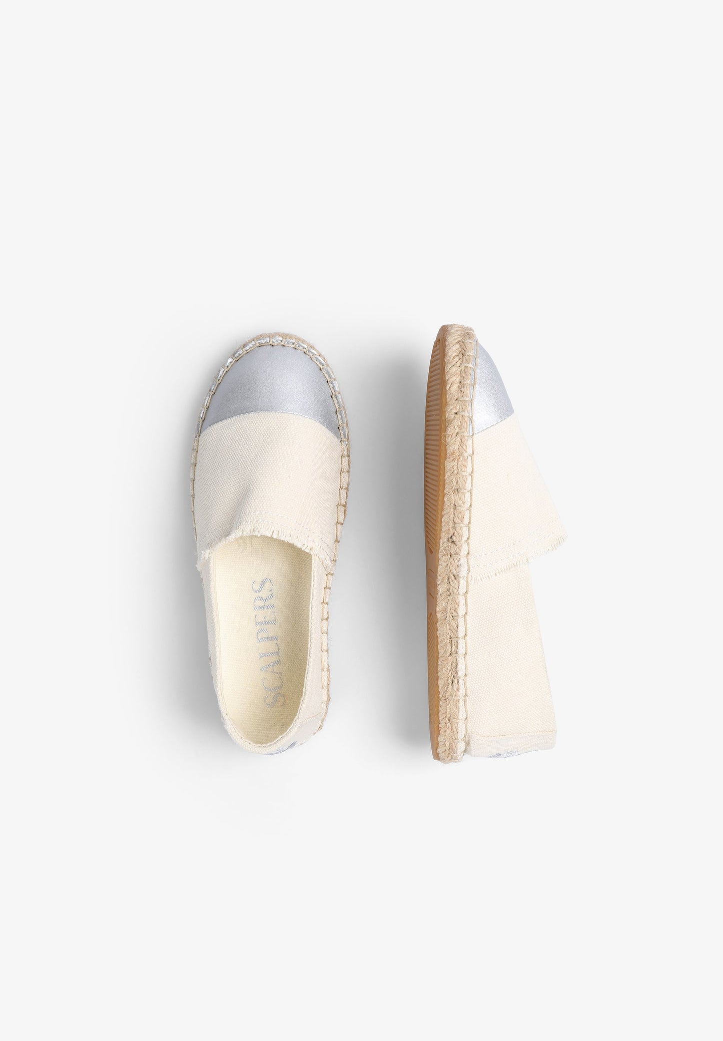 METALLIC ESPADRILLES GIRLS