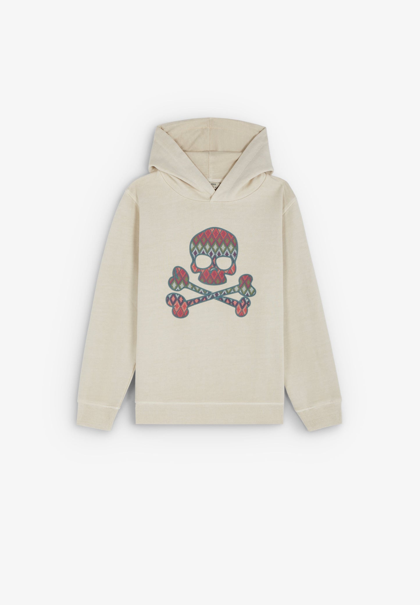 Sweat à capuche KILIM SKULL pour filles