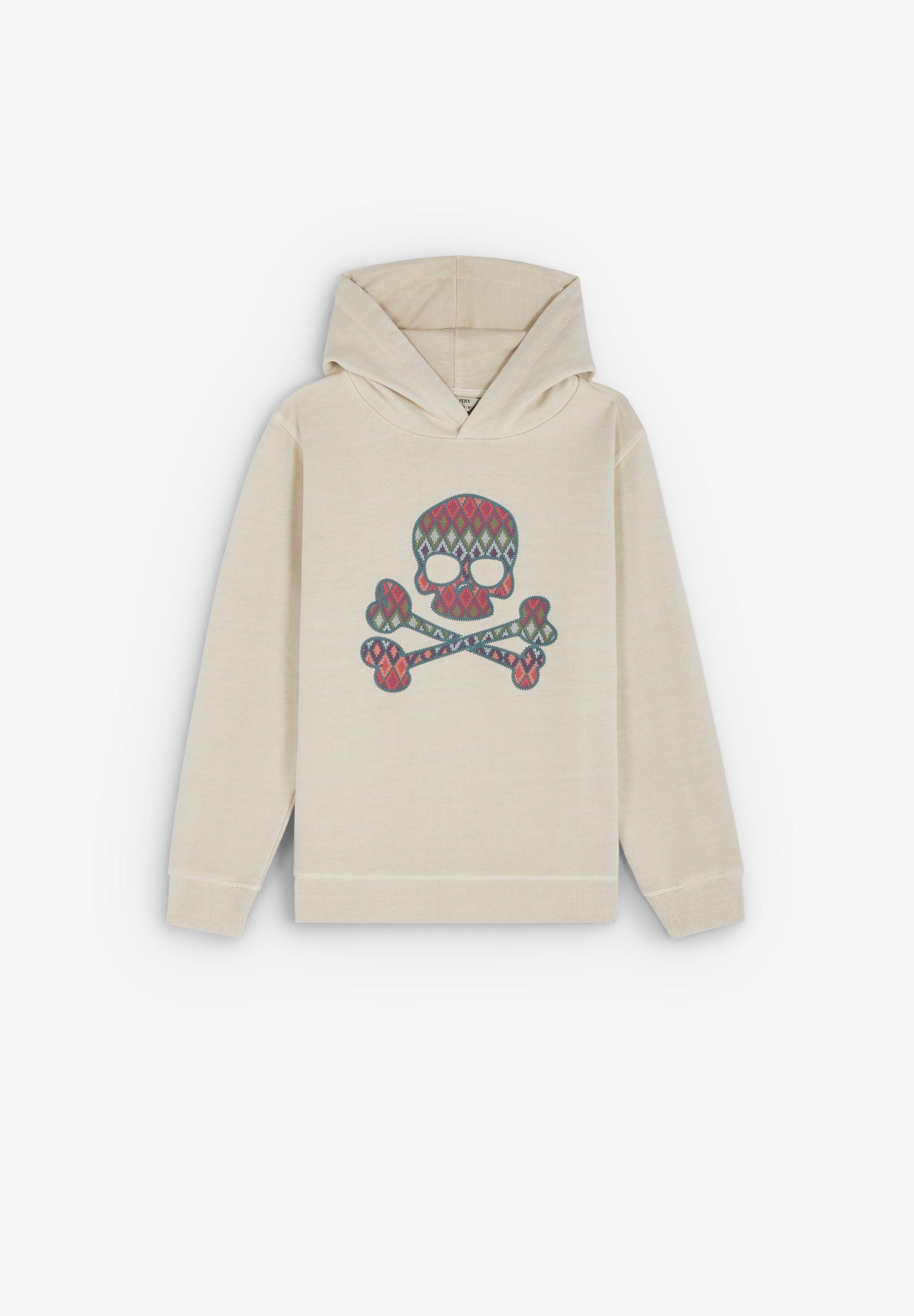 Sweat à capuche KILIM SKULL pour filles