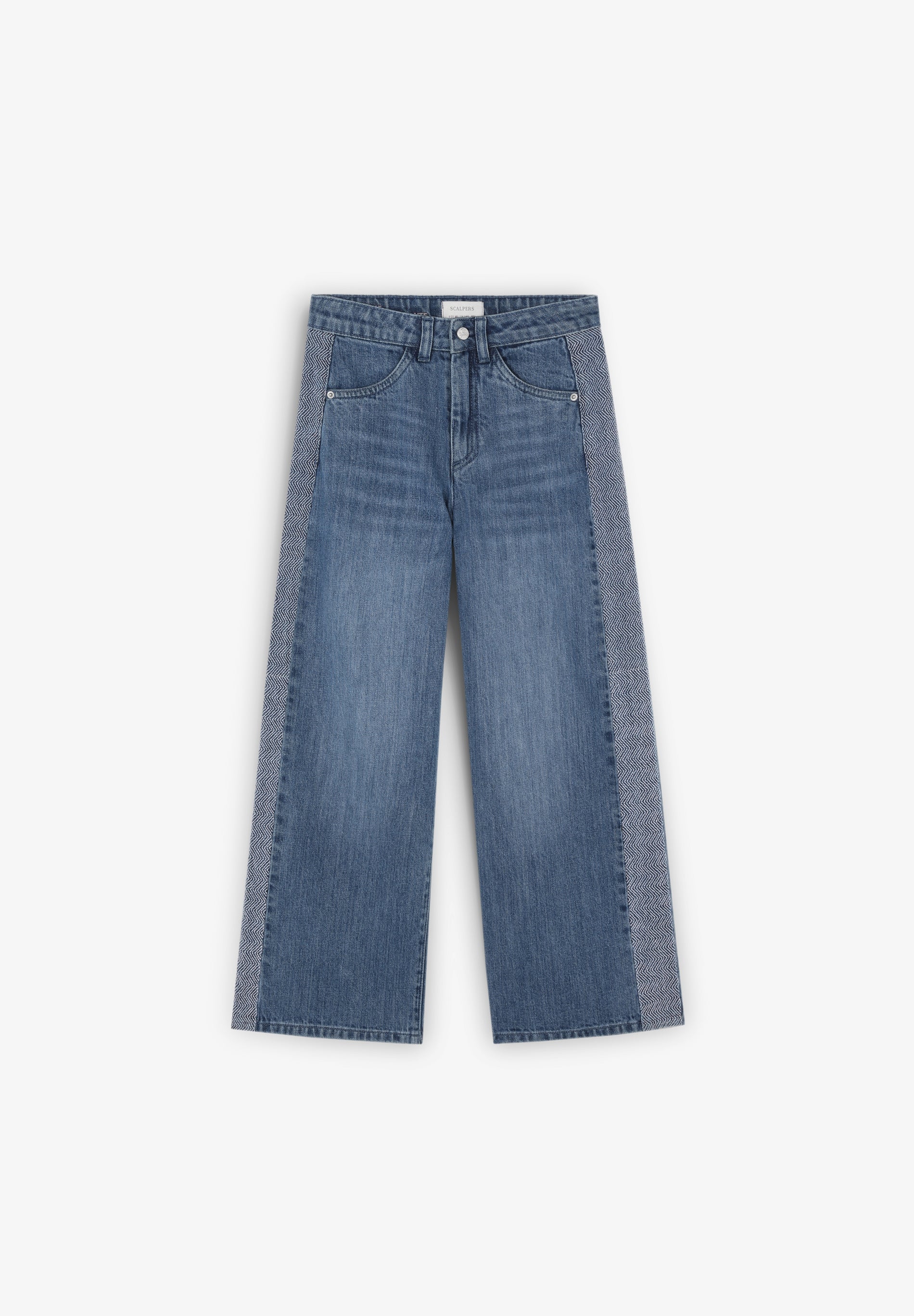 JEANS À JAMBE LARGE POUR FILLES