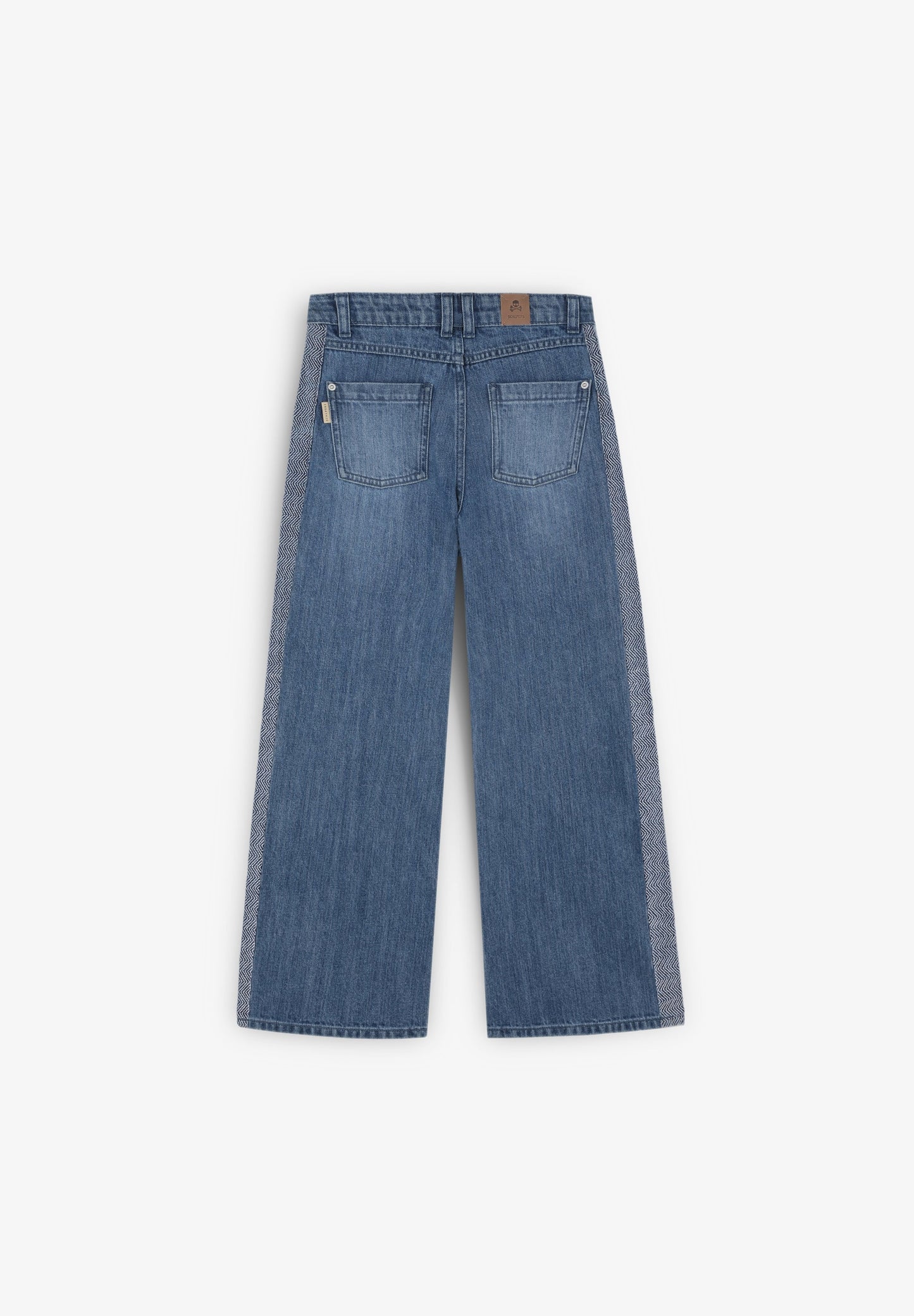 JEANS À JAMBE LARGE POUR FILLES