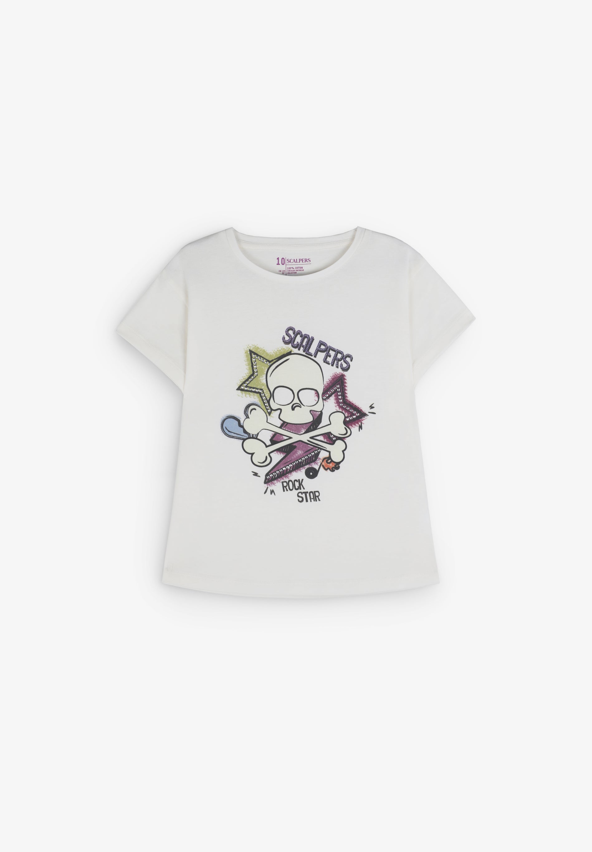 T-SHIRT DOODSHOOFD STERREN