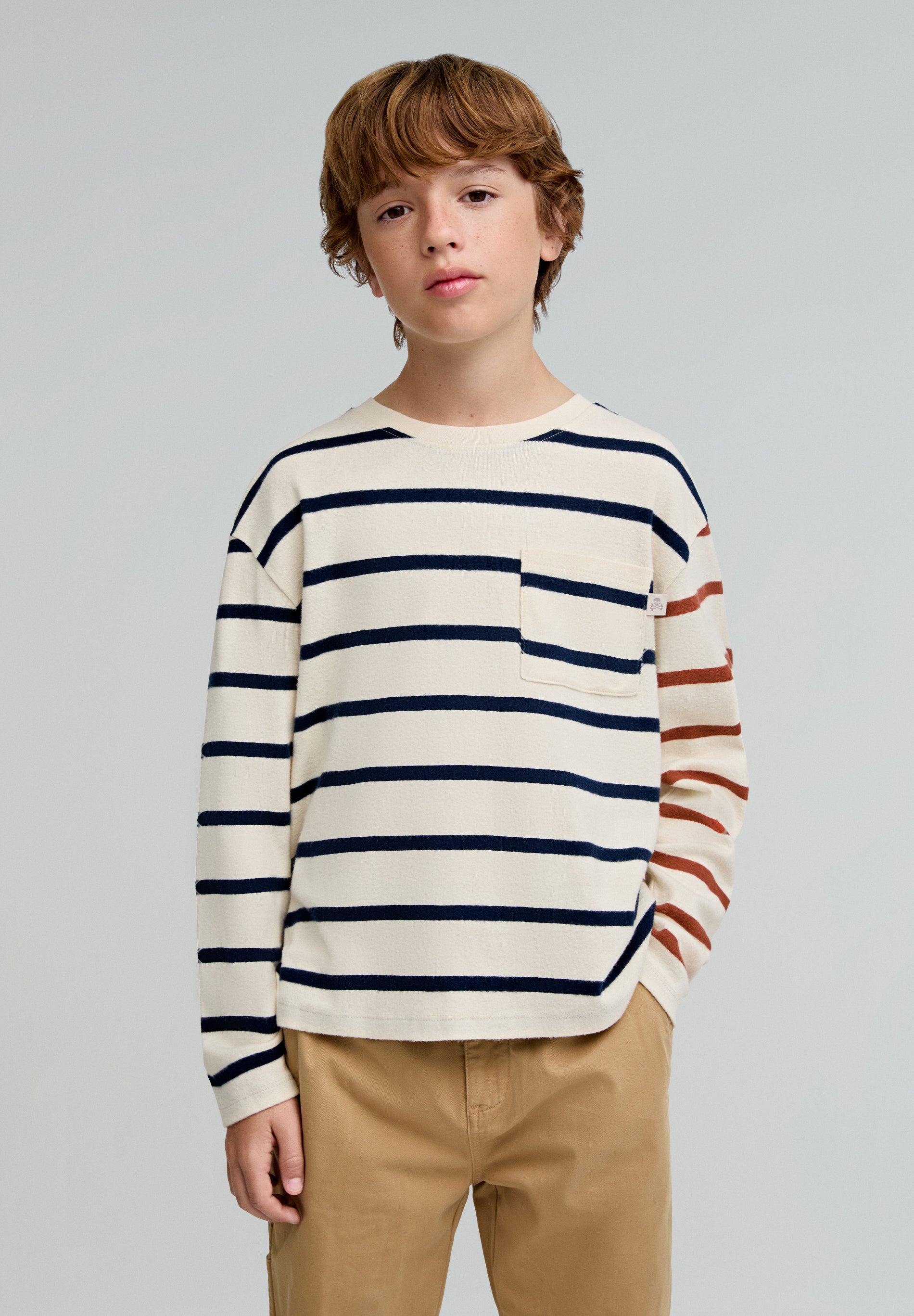 T-SHIRT NAUTIC À MANCHES LONGUES ENFANTS