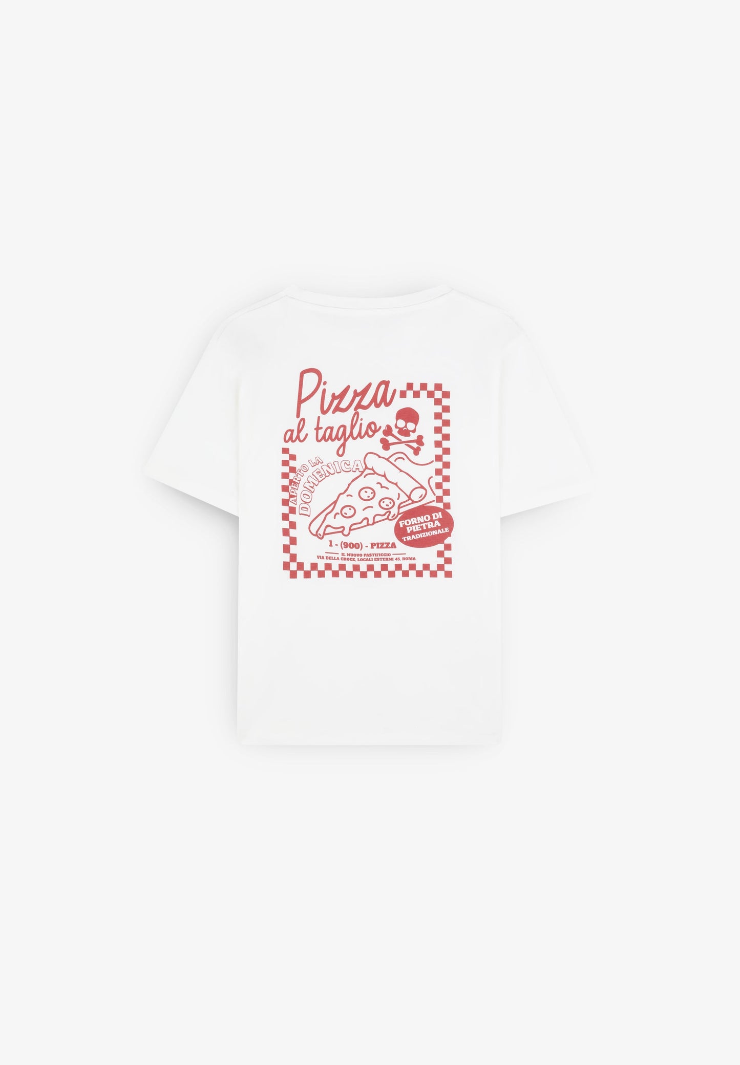 T-SHIRT IMPRIMÉ PIZZA