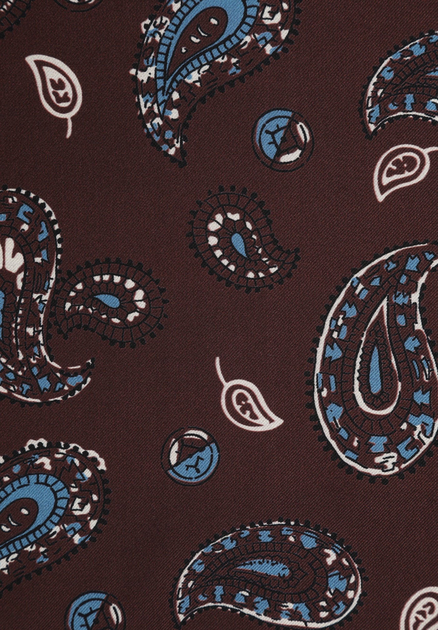 POCHET ZIJDE PAISLEY PRINT