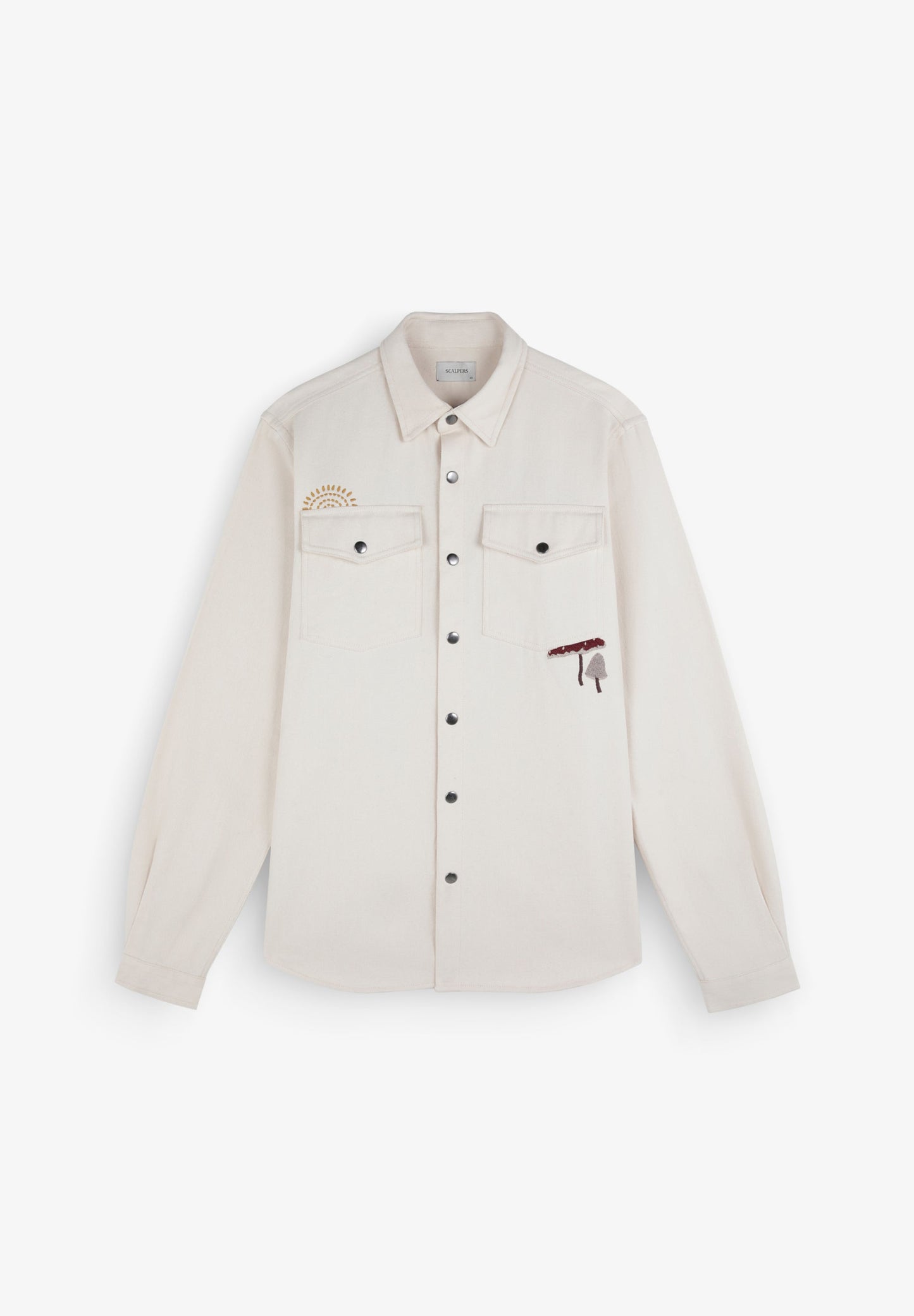 VESTE COTON BRODERIES