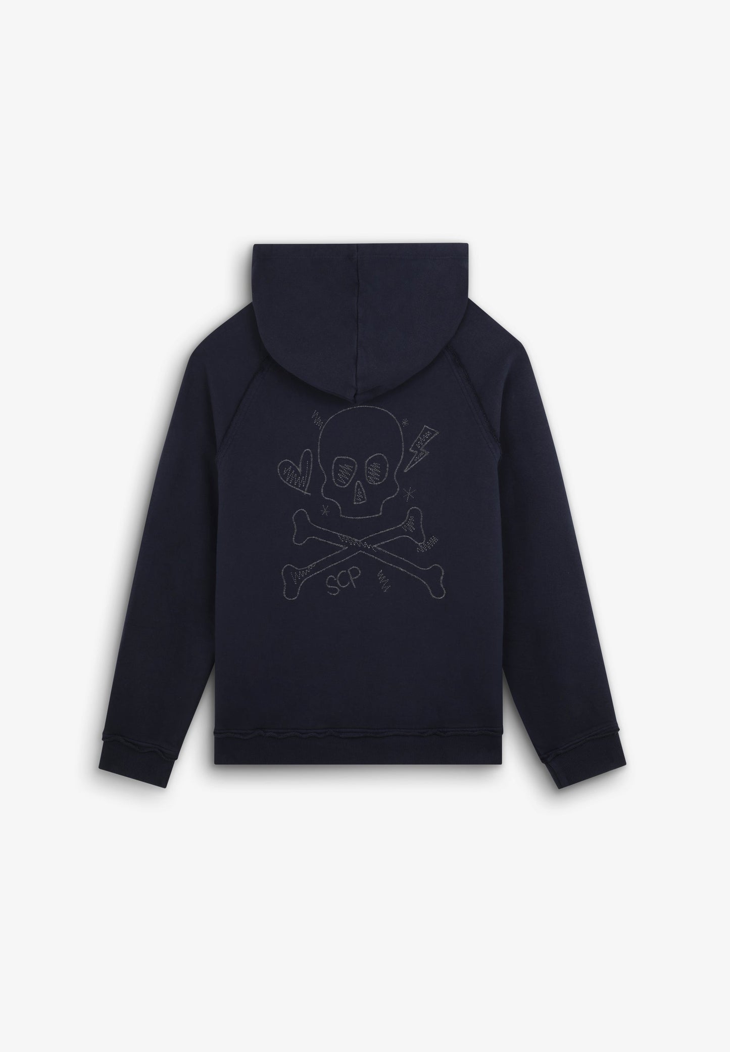 PULL À CAPUCHE EMB SKULL