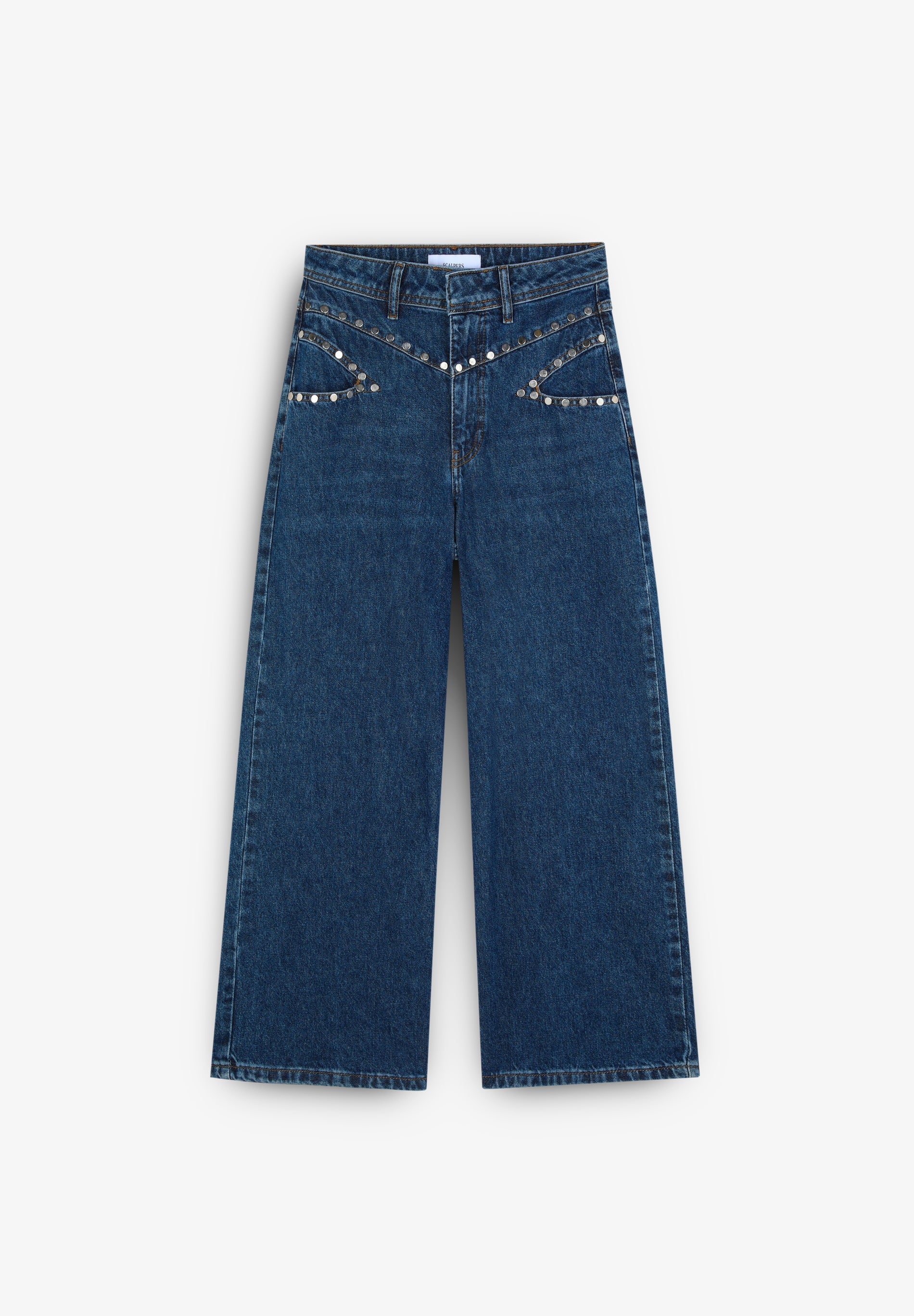 PANTALON EN JEAN AVEC POCHE À BIJOUX