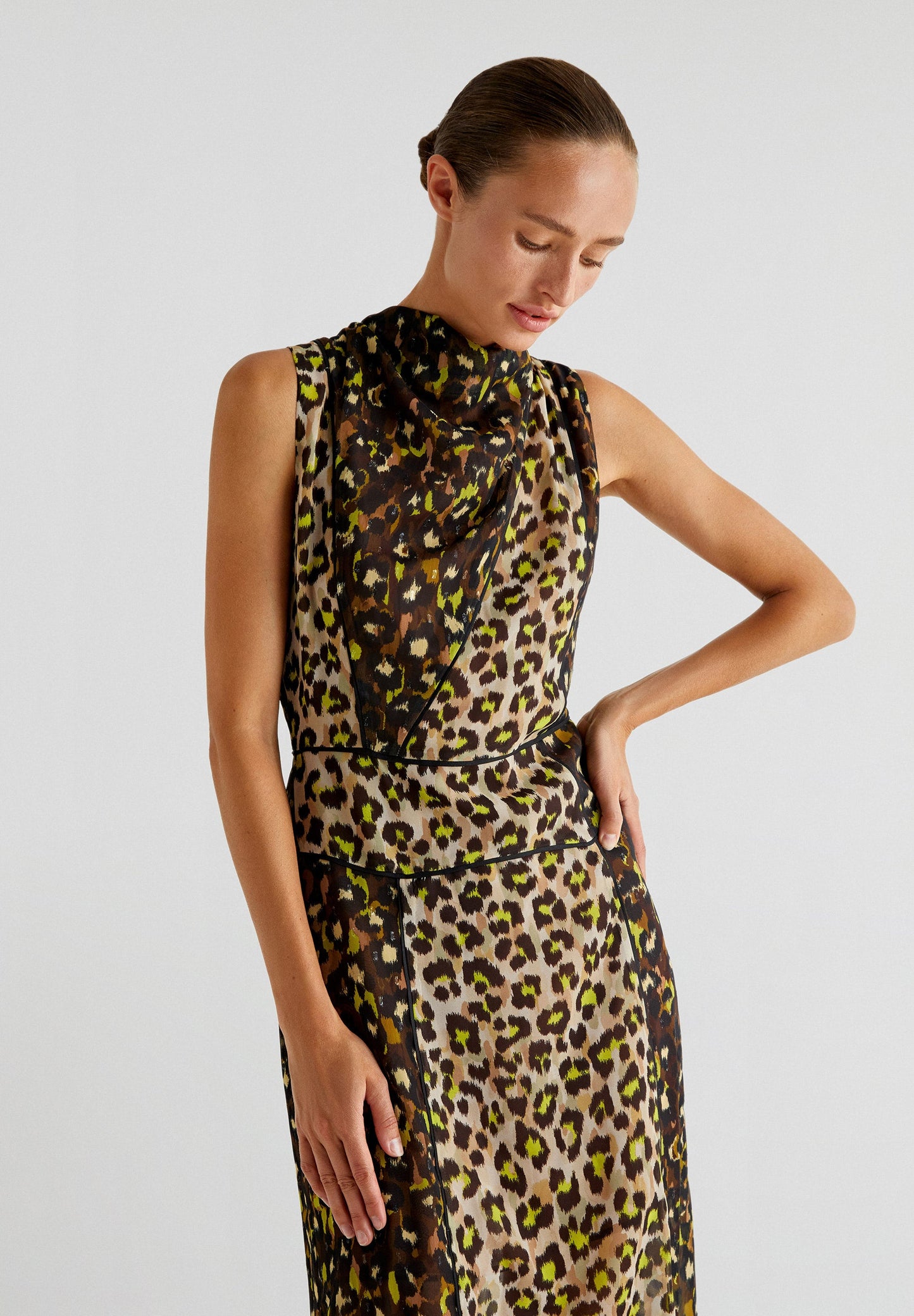 ROBE À IMPRIMÉ ANIMALIER