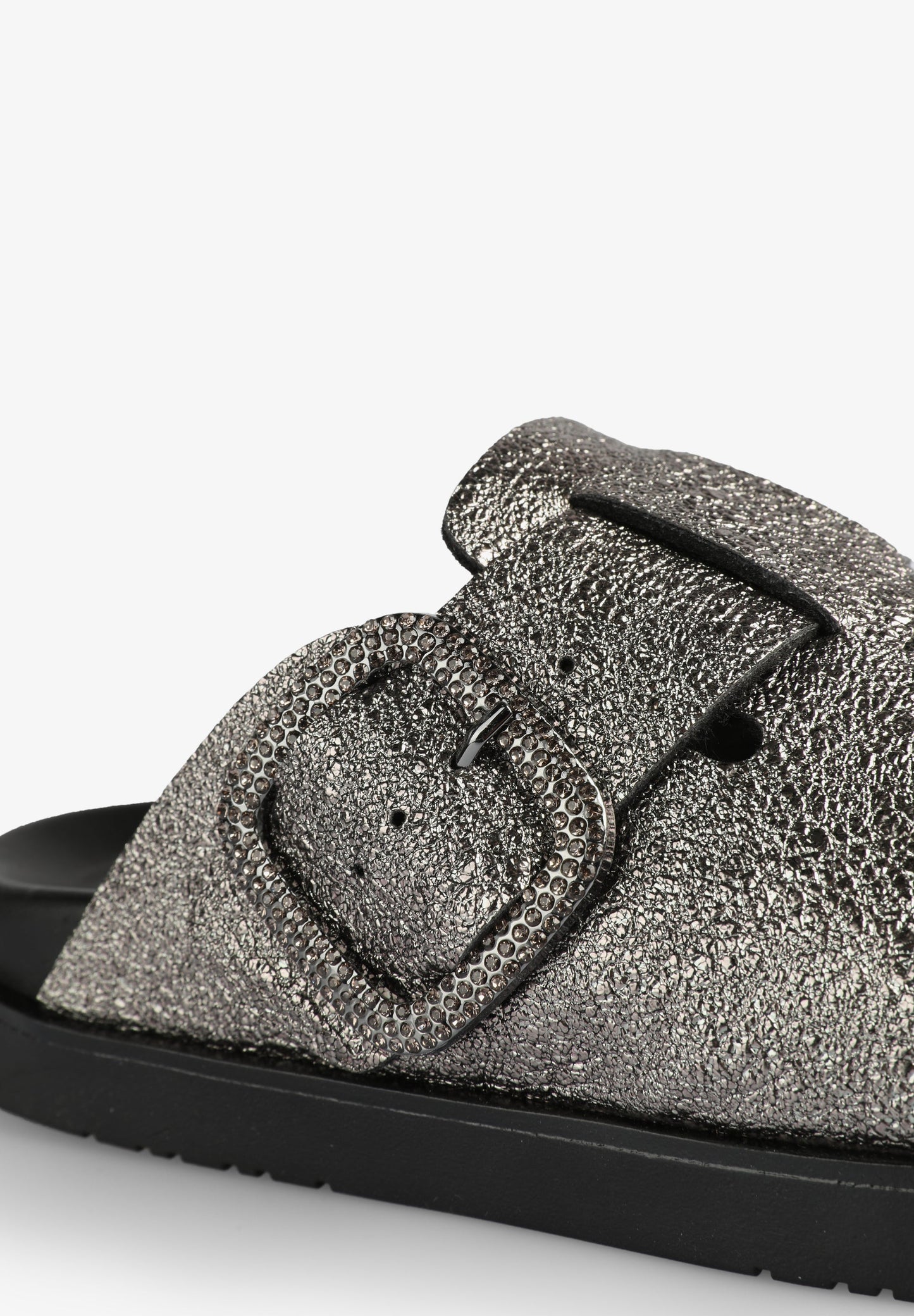 METAL ZUECO SANDAL