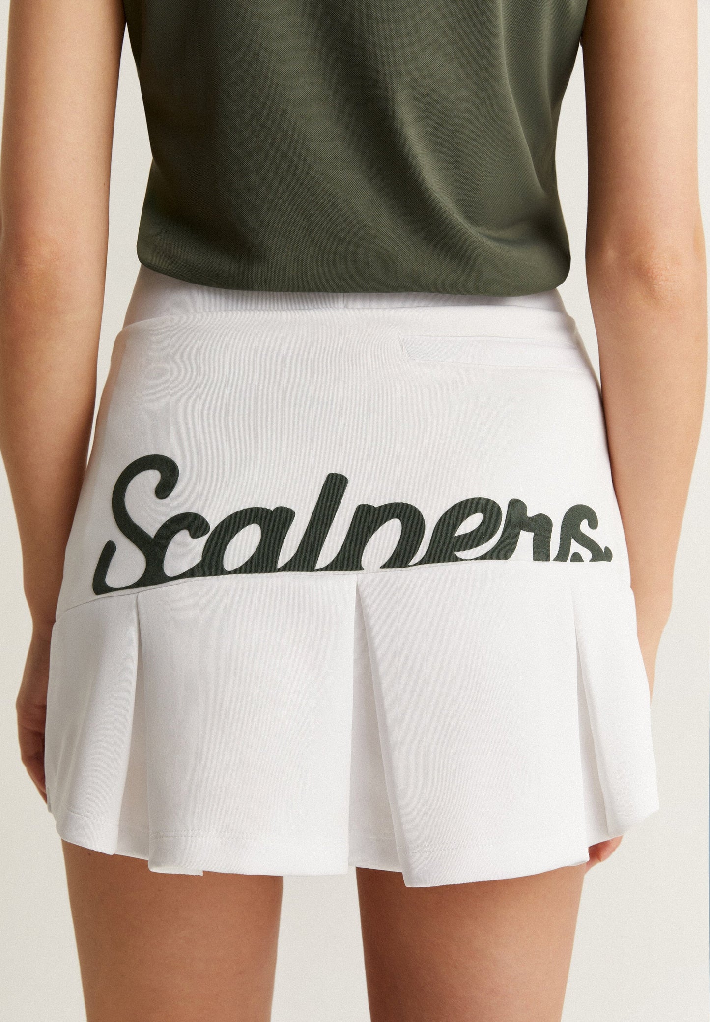 SPORTS GOLF BOX PLEAT SKIRT