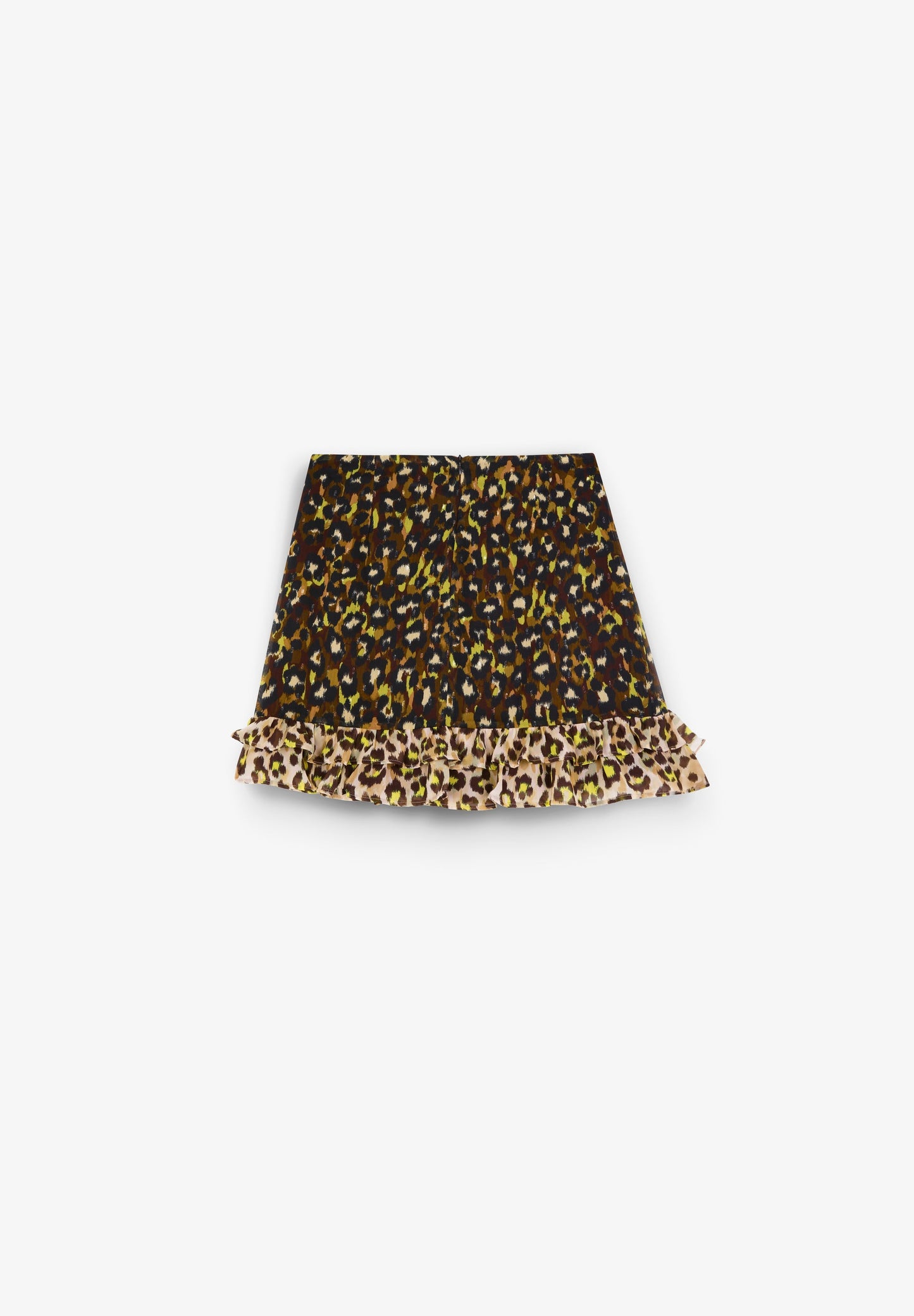 ANIMAL PRINT MINI SKIRT