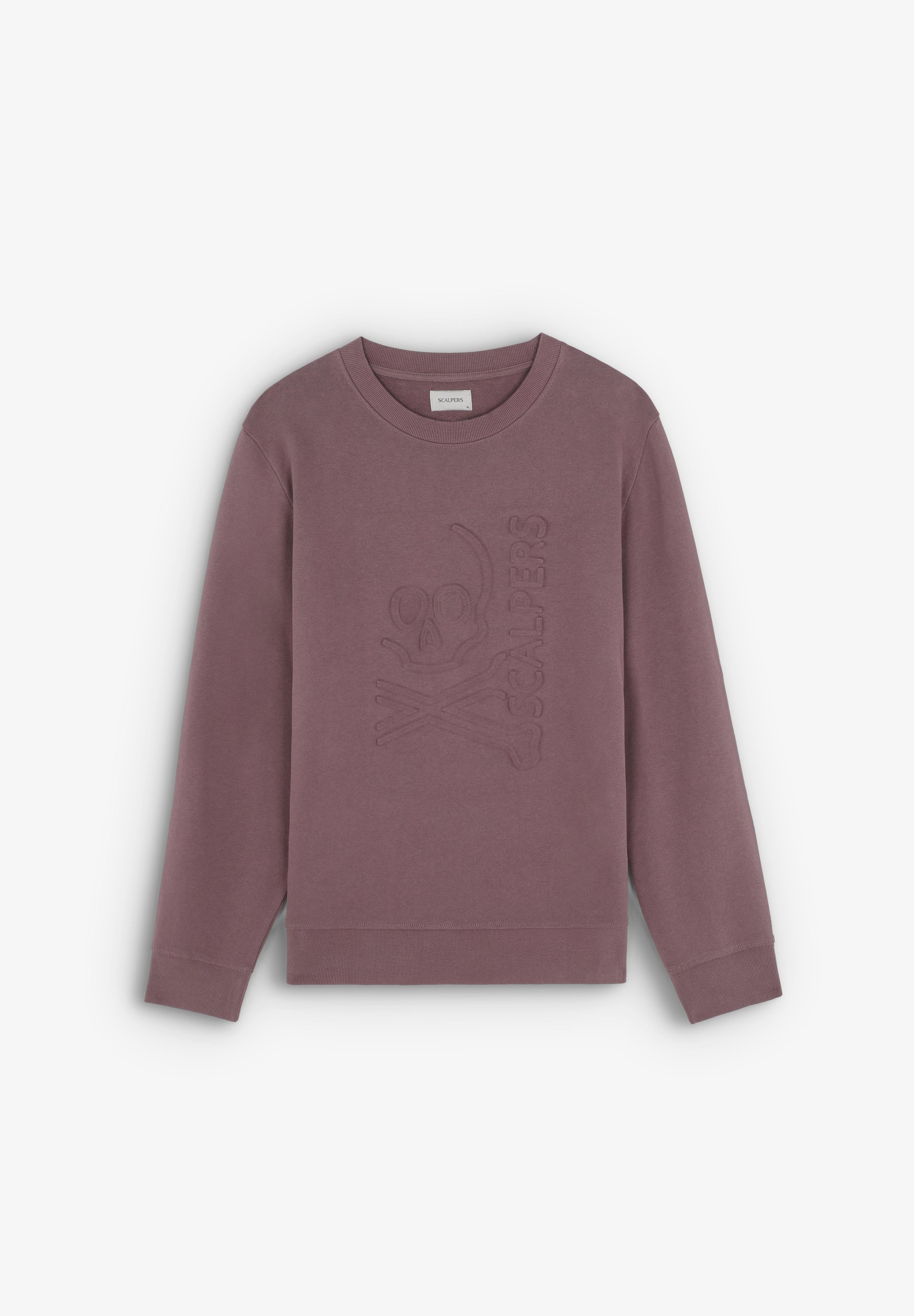 SWEATSHIRT WITH RELIEF LOGO