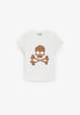 VICHY SKULL TEE GIRLS