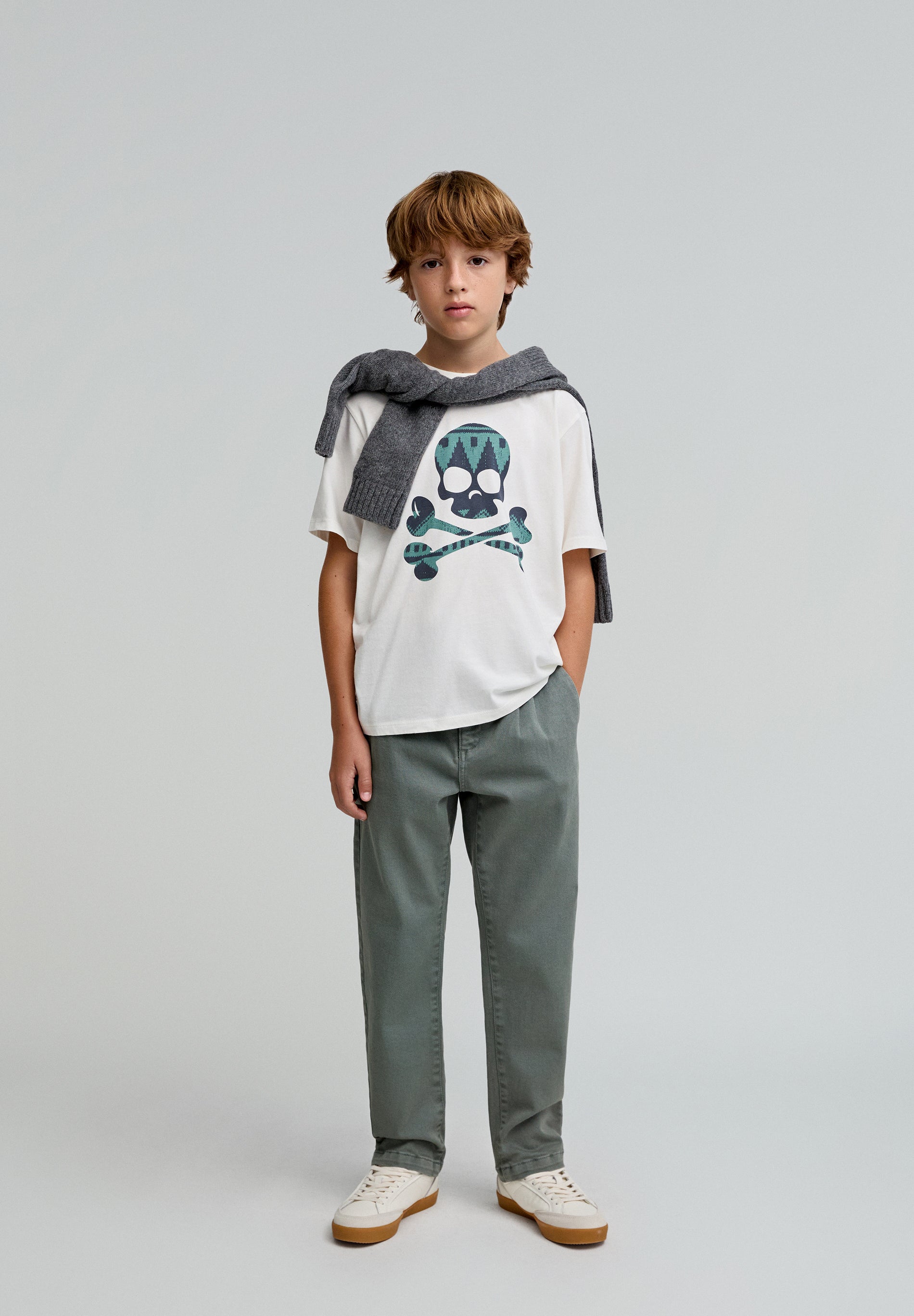 T-SHIRT GEO SKULL POUR ENFANTS