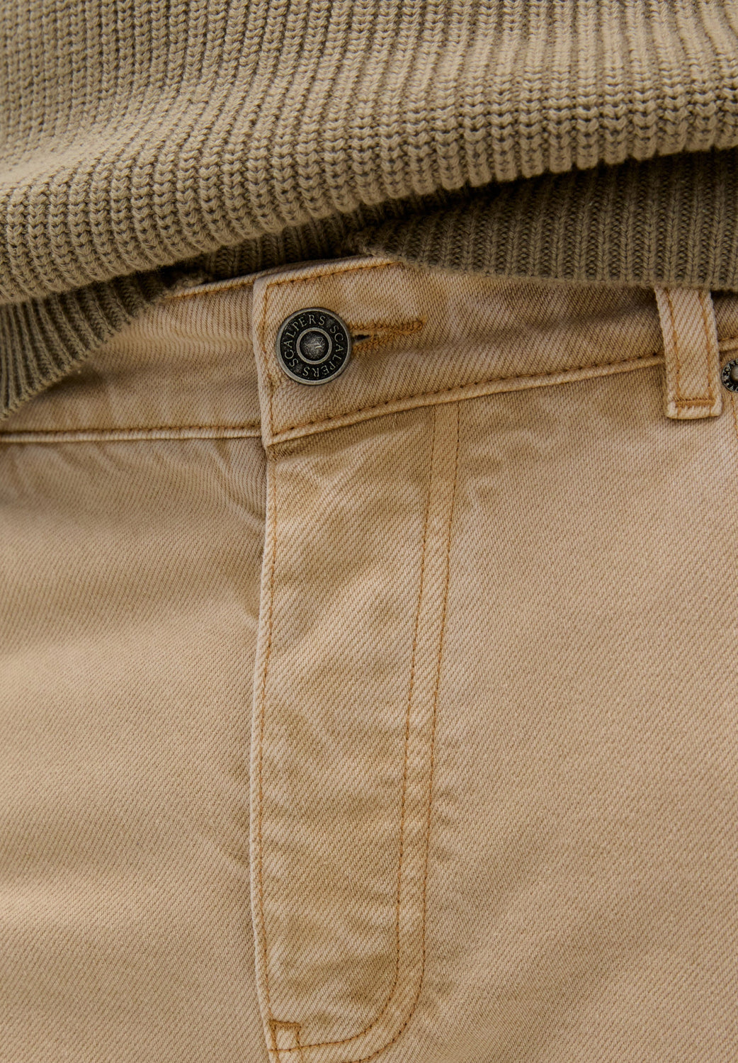 PANTALON VAQUERO CROPPED - Scalpers