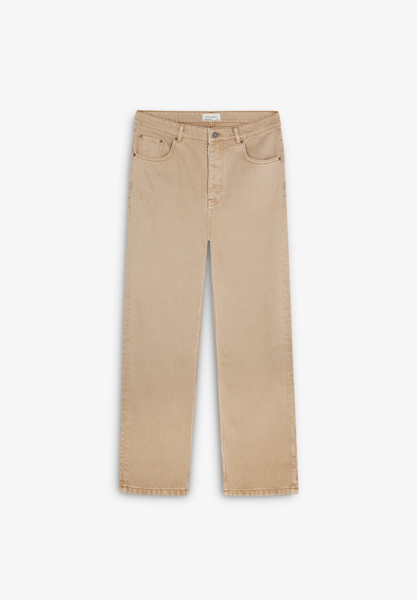 PANTALON VAQUERO CROPPED - Scalpers