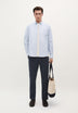 BROEK CHINO BANDPLOOI RELAXED