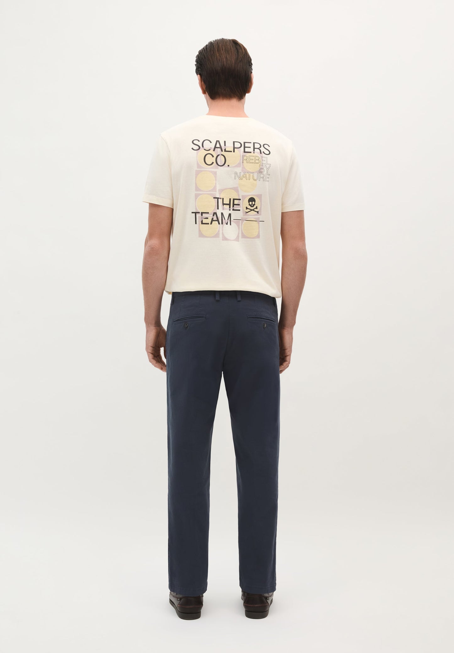 BROEK CHINO BANDPLOOI RELAXED