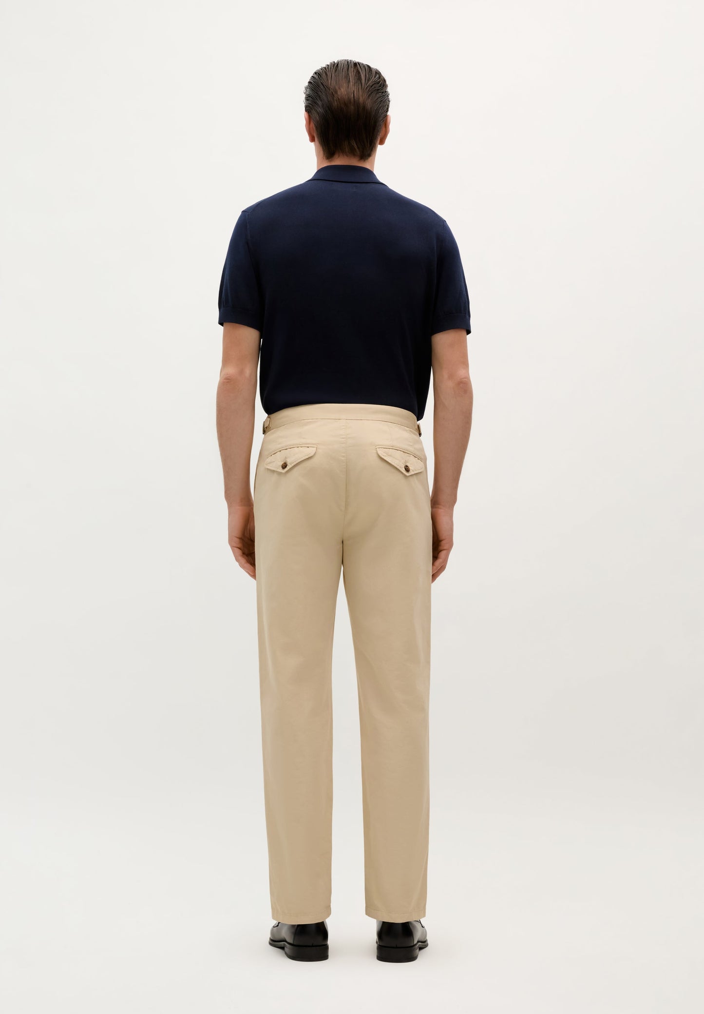 CHINO TROUSERS WITH DARTS