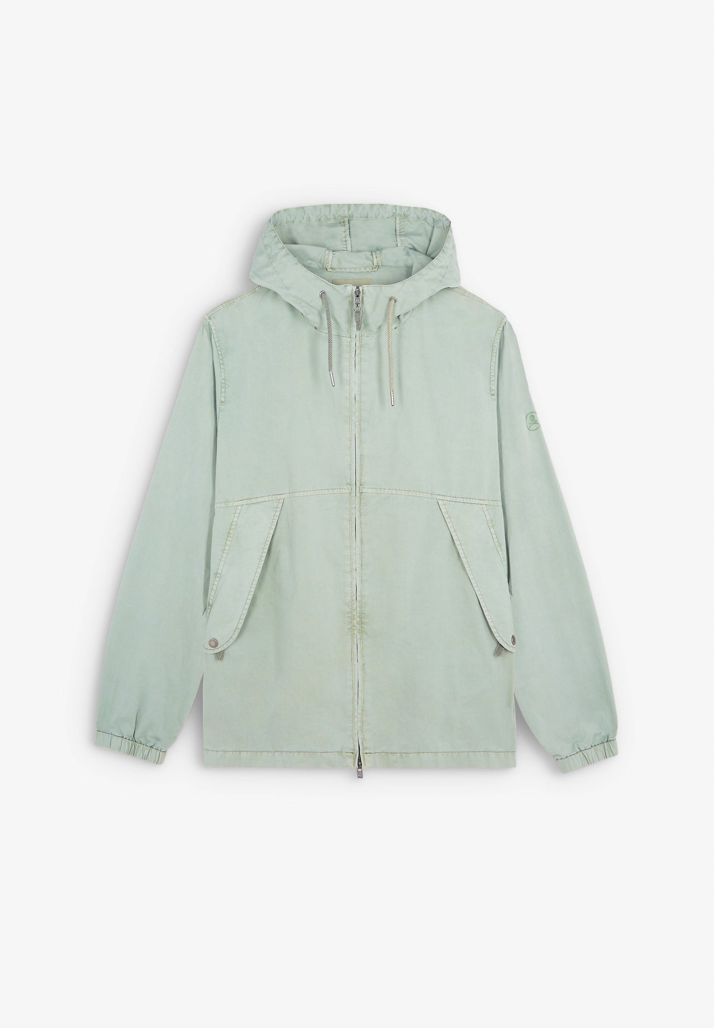 LIGHTWEIGHT COTTON JACKET WITH HOOD